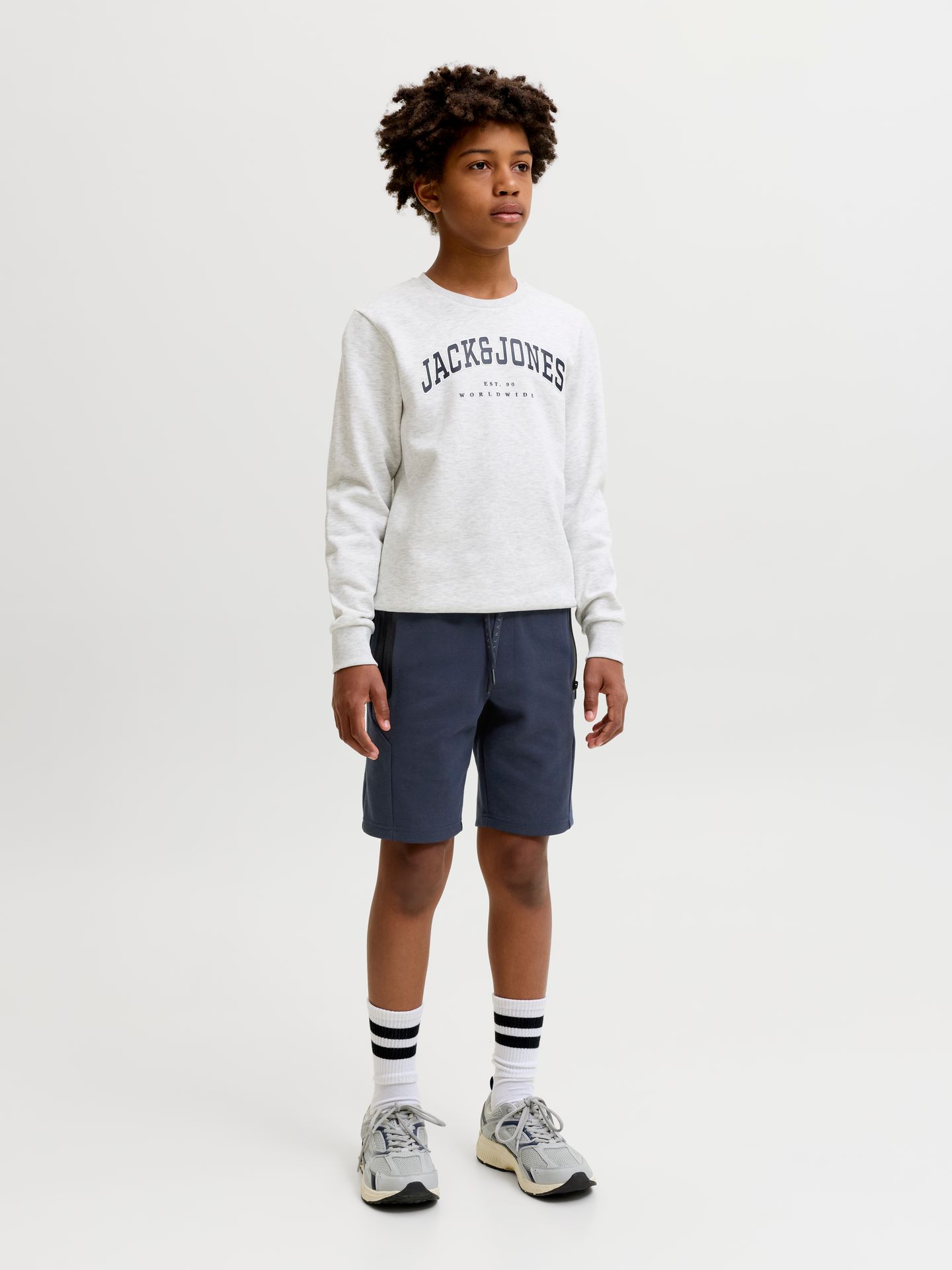 Jack & Jones JPSTGORDON JJFUSION SWEAT SHORTS N Outer Space 2900166570028