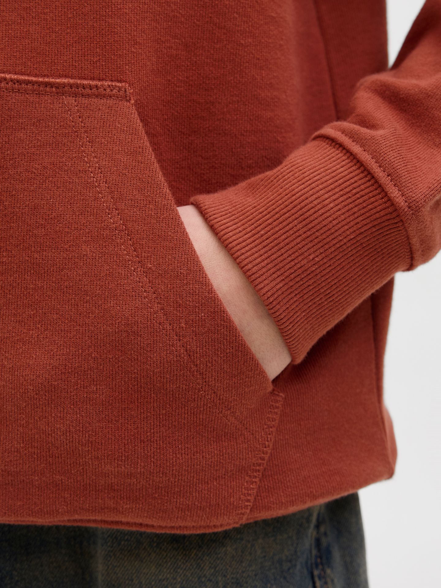 Jack & Jones JORPAROS TYPE SWEAT HOOD BACK JNR Arabian Spice 2900150667017