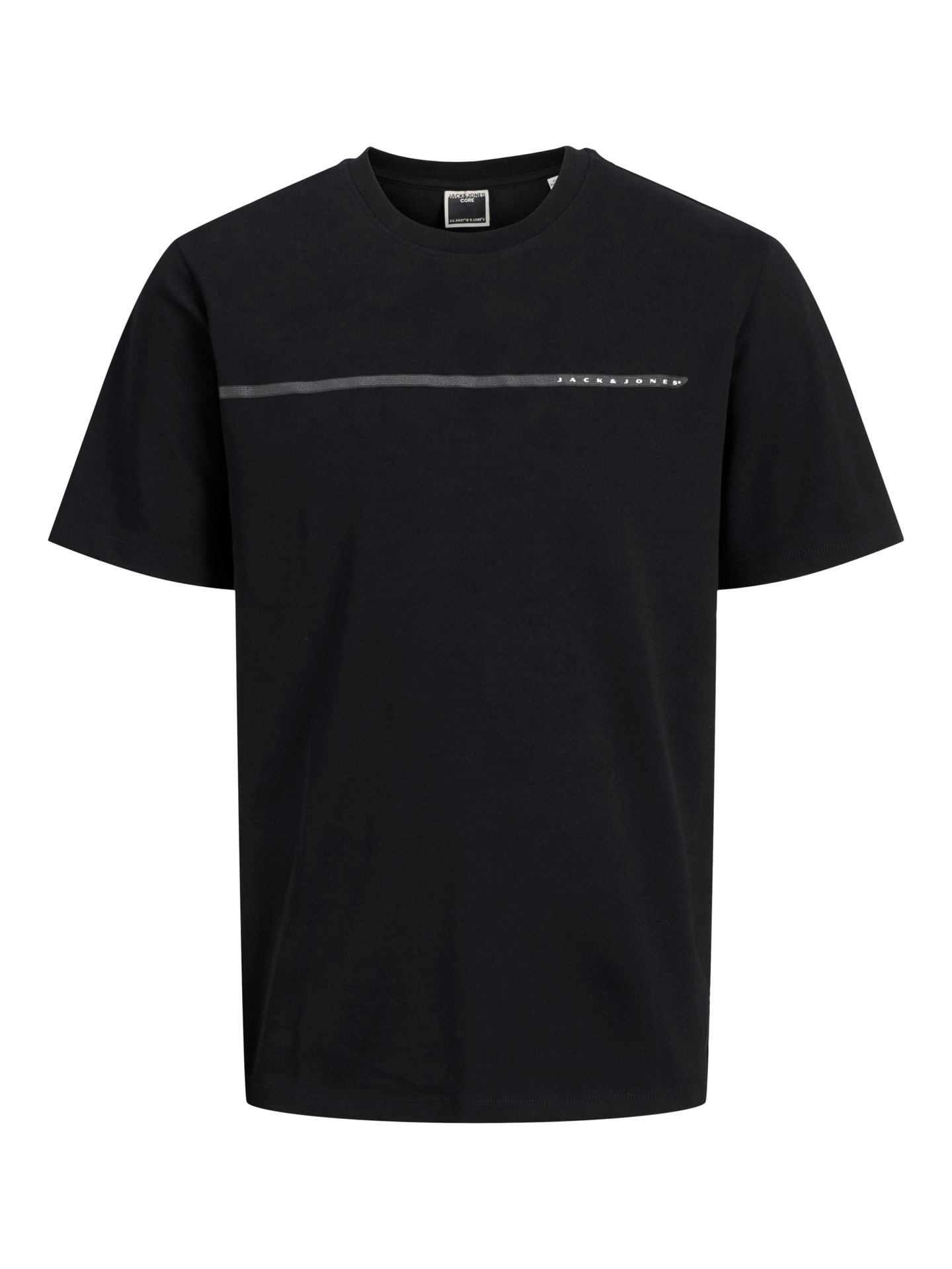 Jack & Jones JCOFUSION FULL BRANDING TEE SS CRE Black 00110243-EKA26011400000232