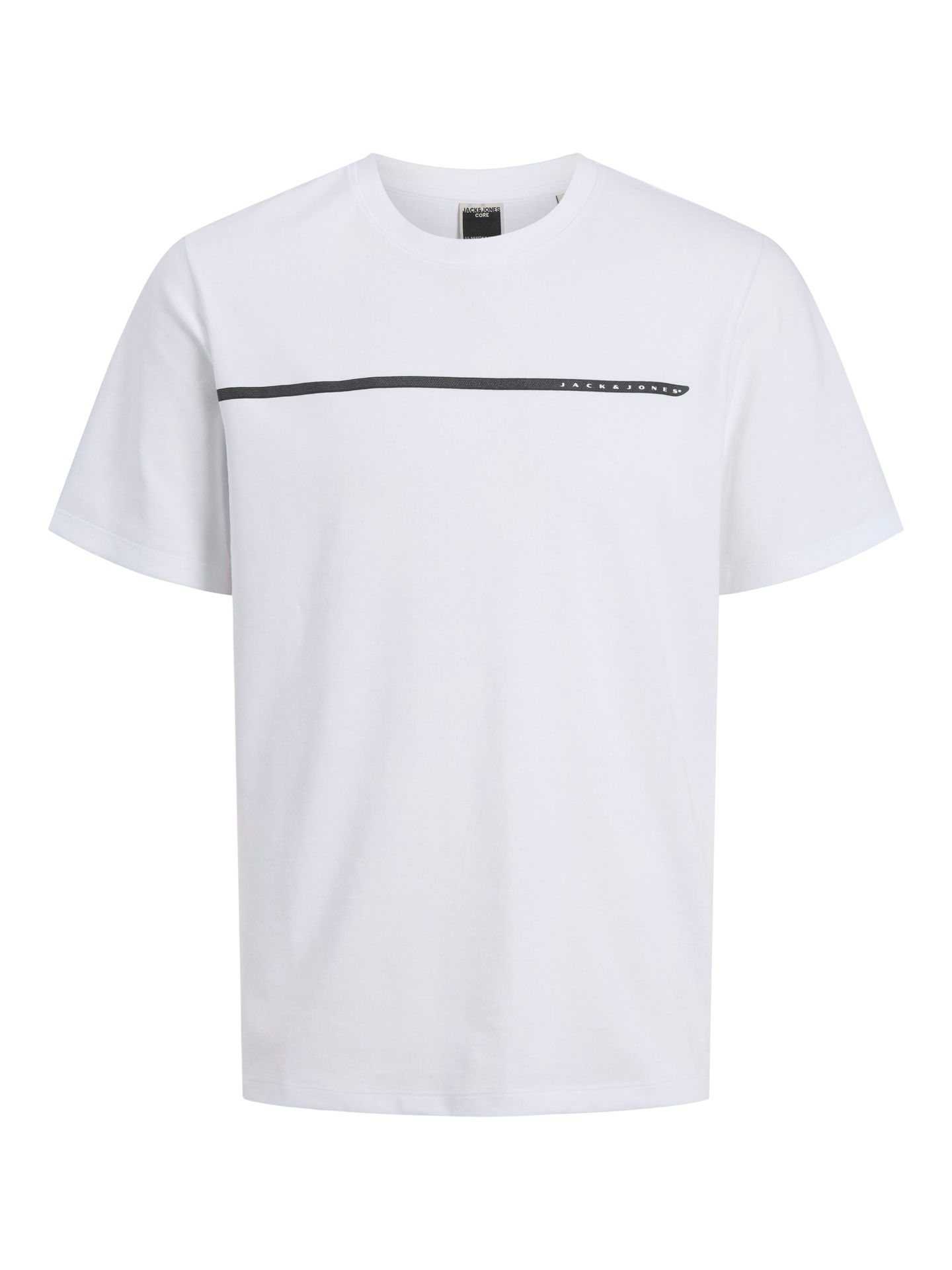 Jack & Jones JCOFUSION FULL BRANDING TEE SS CRE Bright White 00110243-EKA26011400001494