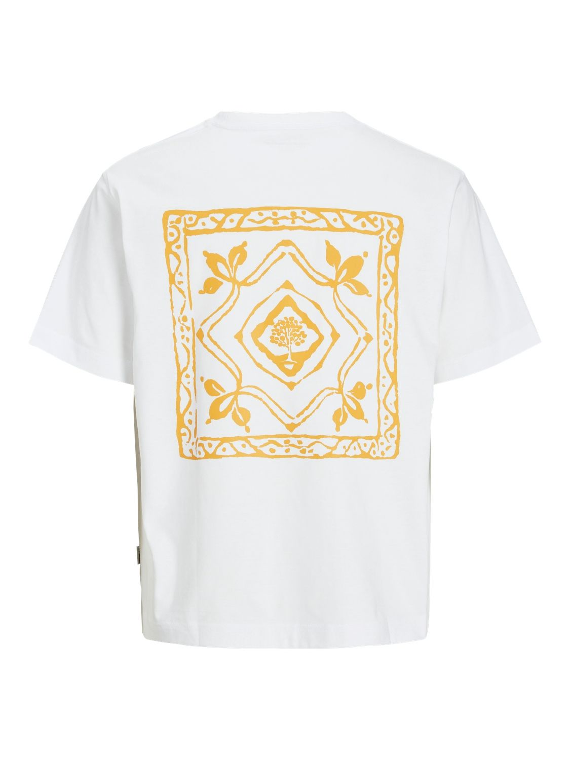 Jack & Jones JORPAROS EASTER SKETCH TEE SS CREW Bright White/BANDANA 2900150675043