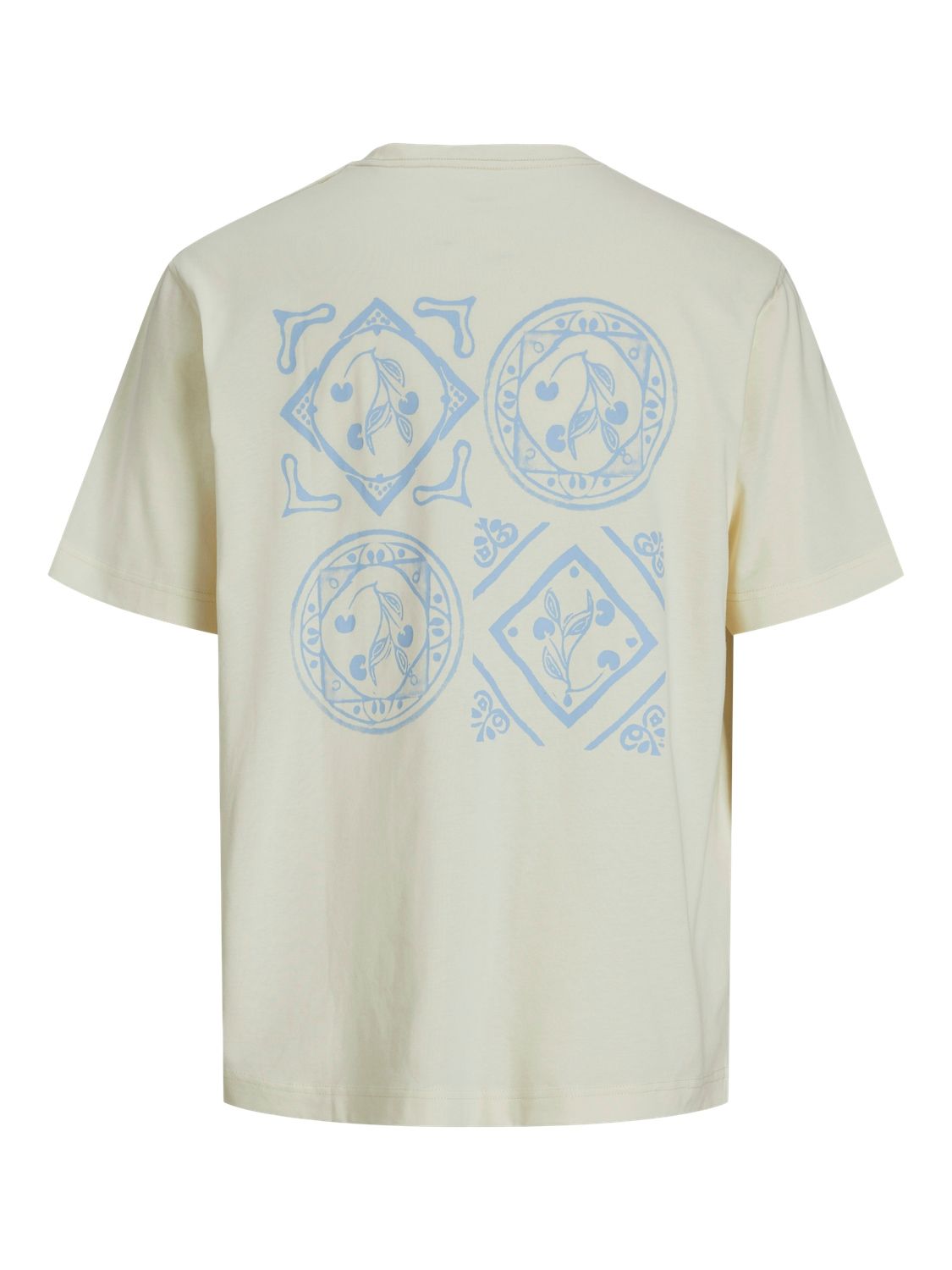 Jack & Jones JORPAROS EASTER SKETCH TEE SS CREW Antique White/AOP 2900150672042