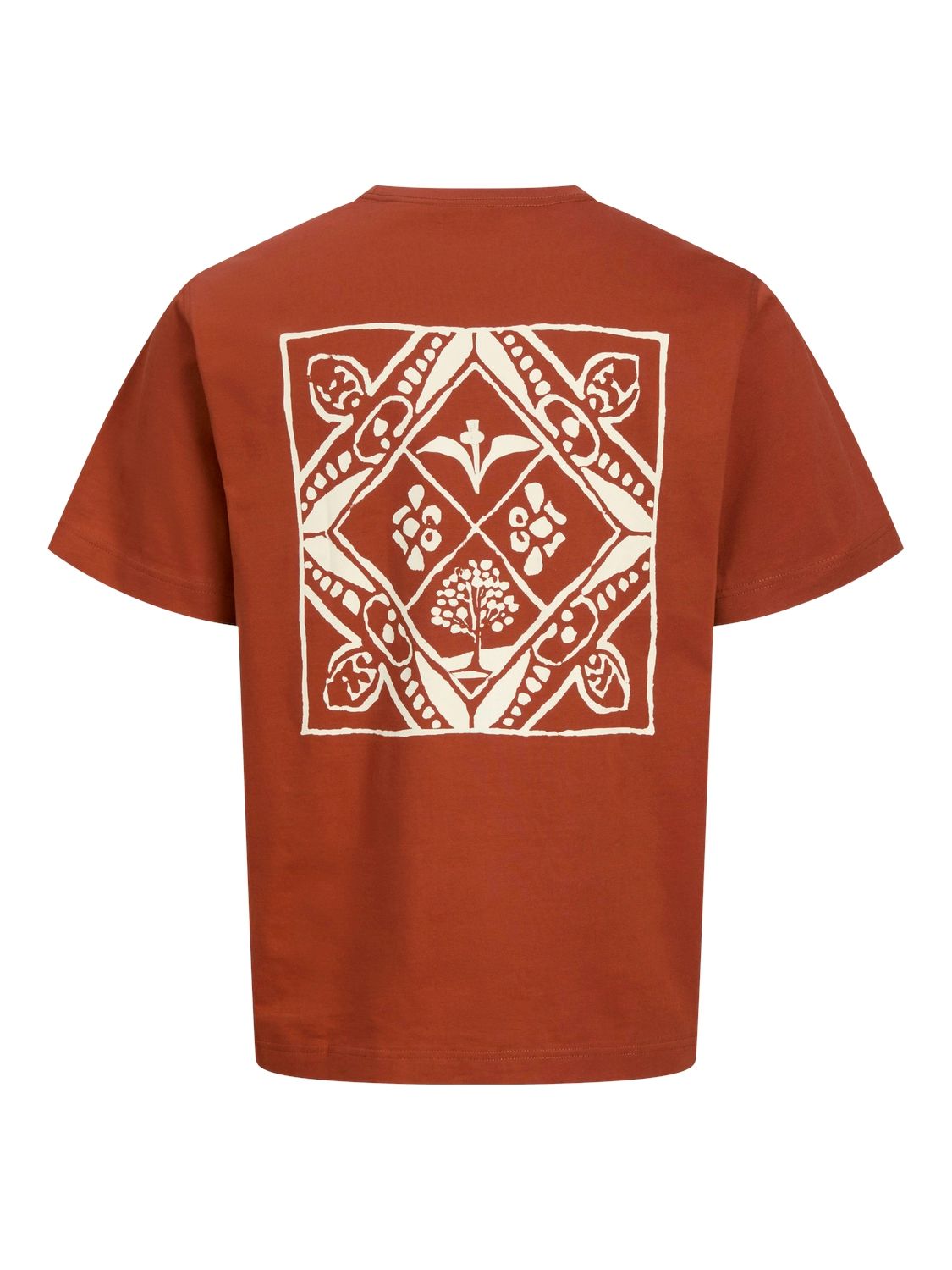 Jack & Jones JORPAROS EASTER SKETCH TEE SS CREW Arabian Spice 2900150673018