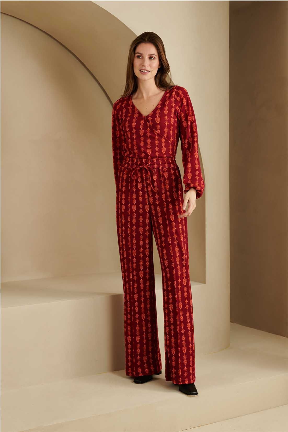 Lofty Manner Trouser Averi 789 botanical stripe 2900150719020