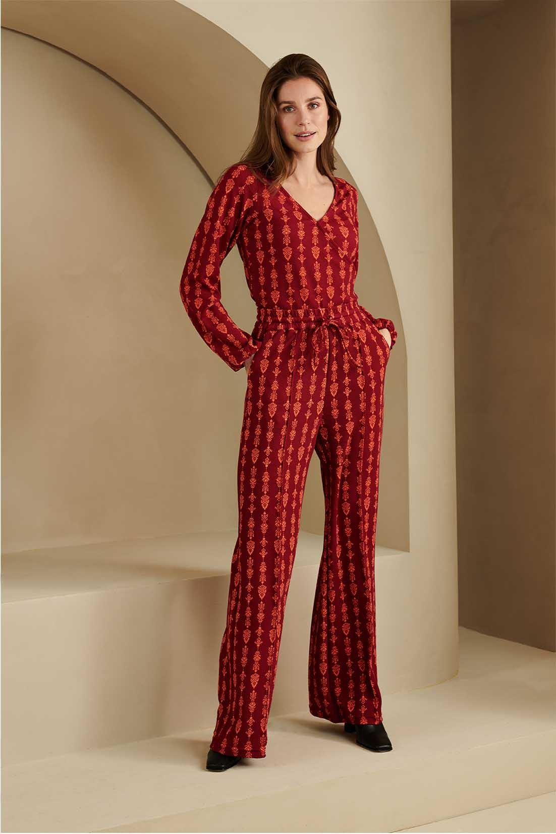 Lofty Manner Trouser Averi 789 botanical stripe 2900150719020