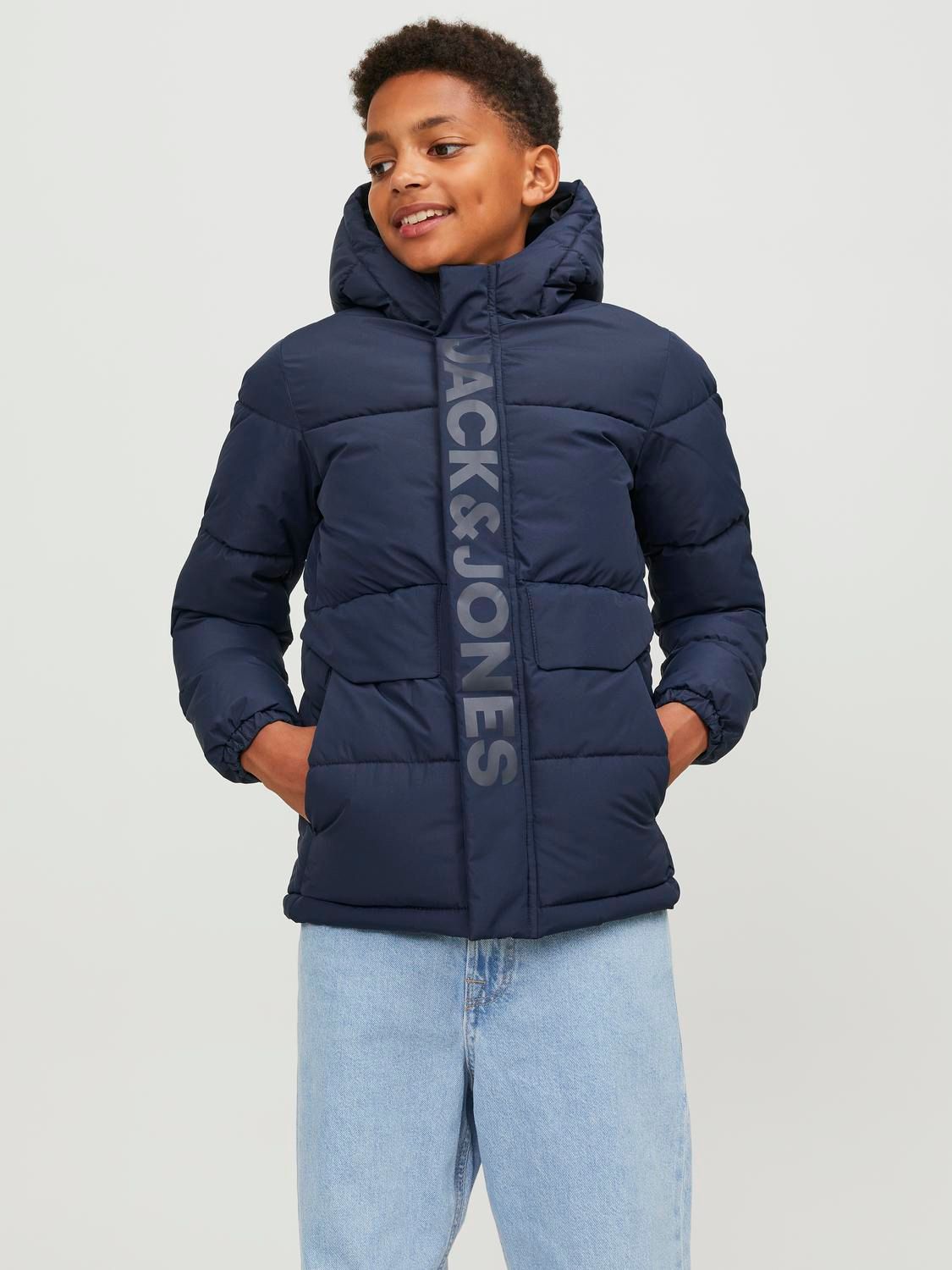 Jack & Jones JCOSPEED PUFFER SN JNR Navy Blazer/AOP 2900152550041 Jack & Jones JCOSPEED PUFFER SN JNR Navy Blazer/AOP 2900152550041