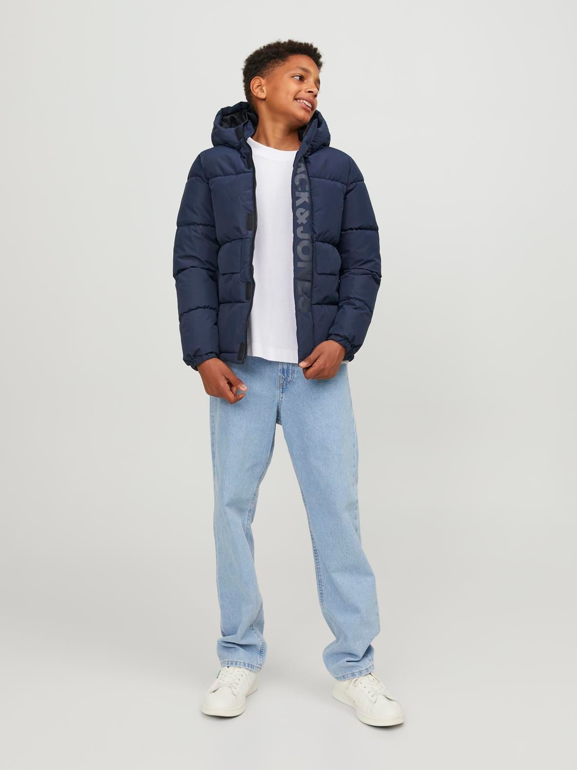 Jack & Jones JCOSPEED PUFFER SN JNR Navy Blazer/AOP 2900152550041 Jack & Jones JCOSPEED PUFFER SN JNR Navy Blazer/AOP 2900152550041