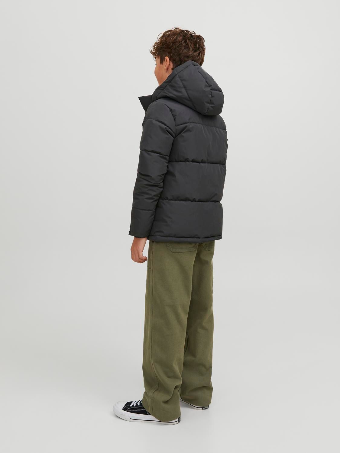 Jack & Jones JCOSPEED PUFFER SN JNR Black/Black & Black 2900152548048 Jack & Jones JCOSPEED PUFFER SN JNR Black/Black & Black 2900152548048