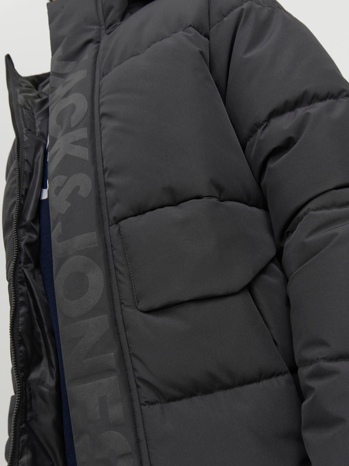 Jack & Jones JCOSPEED PUFFER SN JNR Black/Black & Black 2900152548048 Jack & Jones JCOSPEED PUFFER SN JNR Black/Black & Black 2900152548048