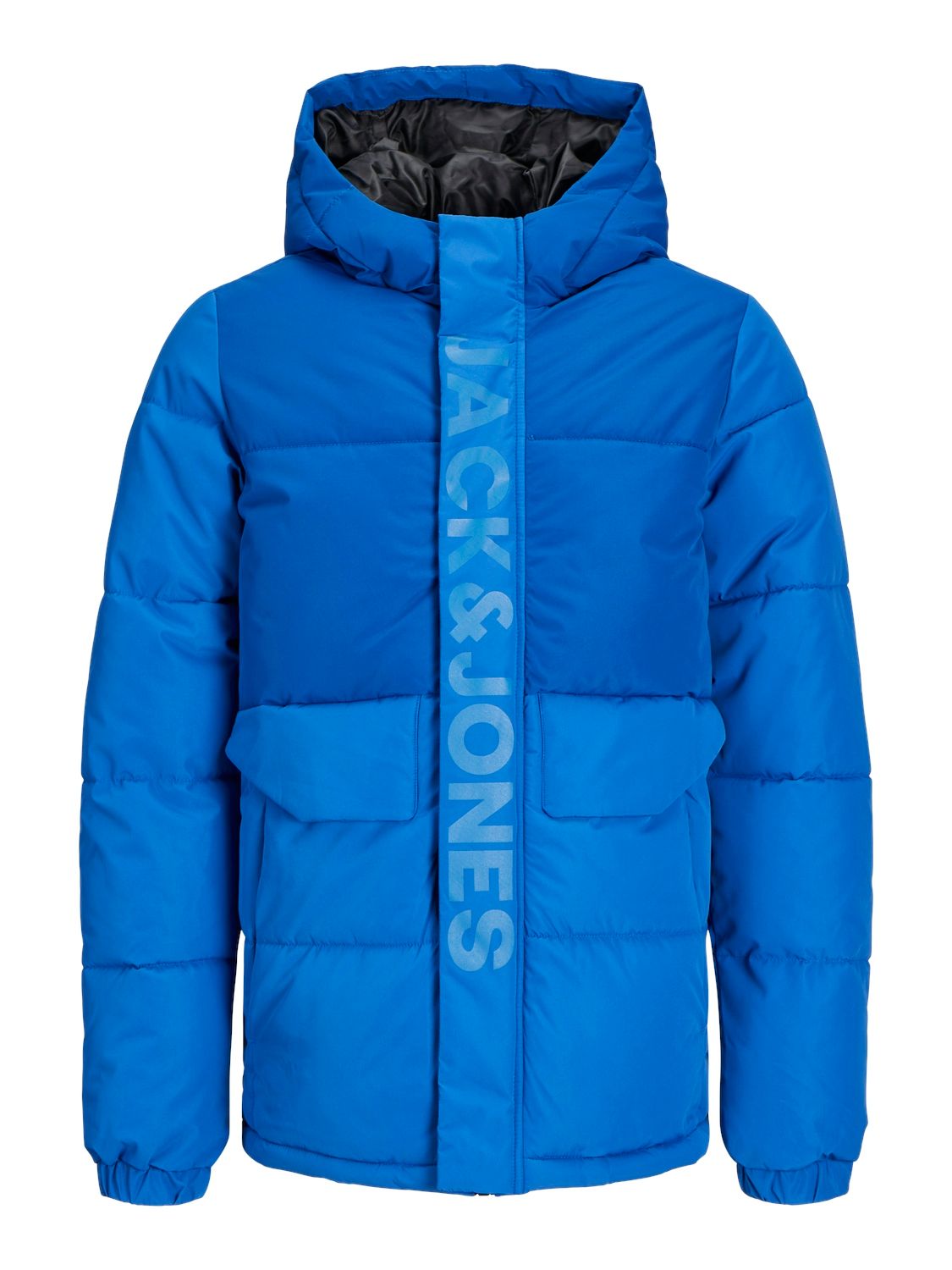 Jack & Jones JCOSPEED PUFFER SN JNR Nautical Blue/TONAL BLOCKING / TONE 2900150745012