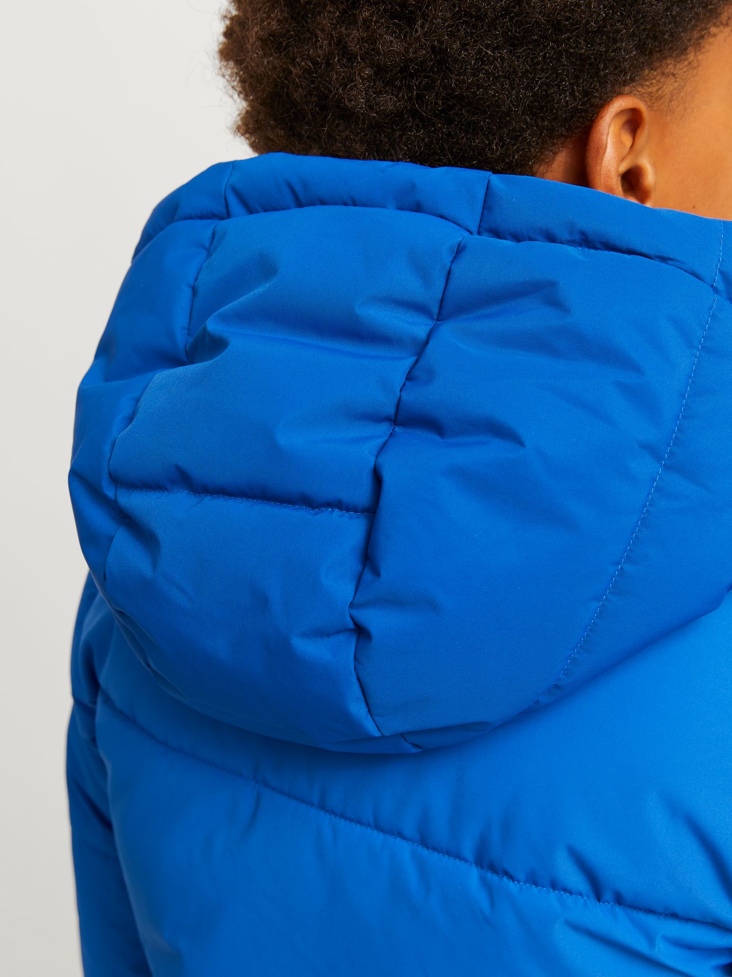 Jack & Jones JCOSPEED PUFFER SN JNR Nautical Blue/TONAL BLOCKING / TONE 2900150745012