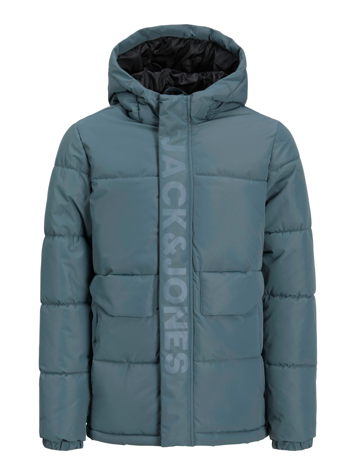 Jack & Jones JCOSPEED PUFFER SN JNR Stormy Weather/LOOSE 00110286-EKA26011400002584