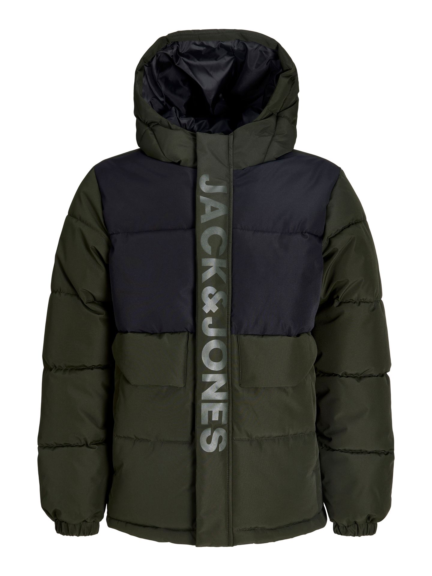Jack & Jones JCOSPEED PUFFER SN JNR Rosin/BLACK BLOCKING / TONE IN TONE 00110286-EKA26011400003664