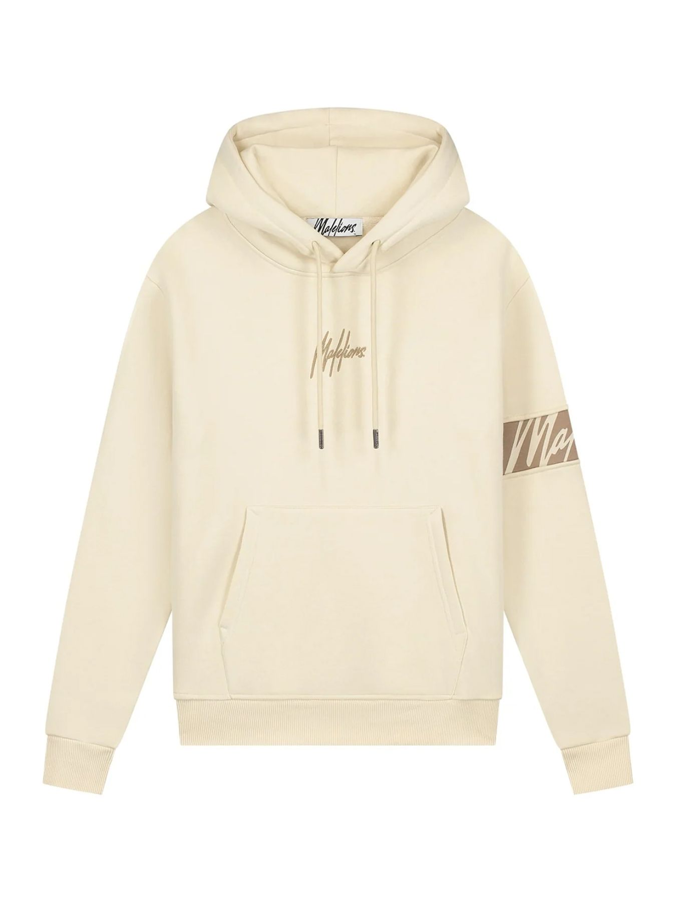 Malelions Women Captain hoodie Beige/Taupe 2900150750030