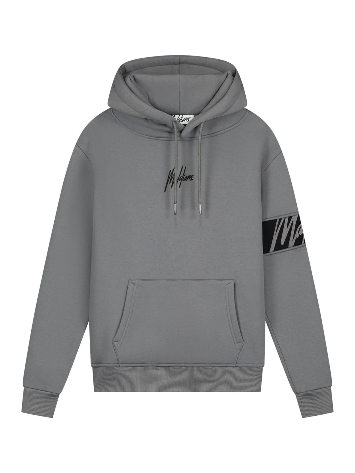 Malelions Women Captain hoodie Dark Grey/Black 2900150751068