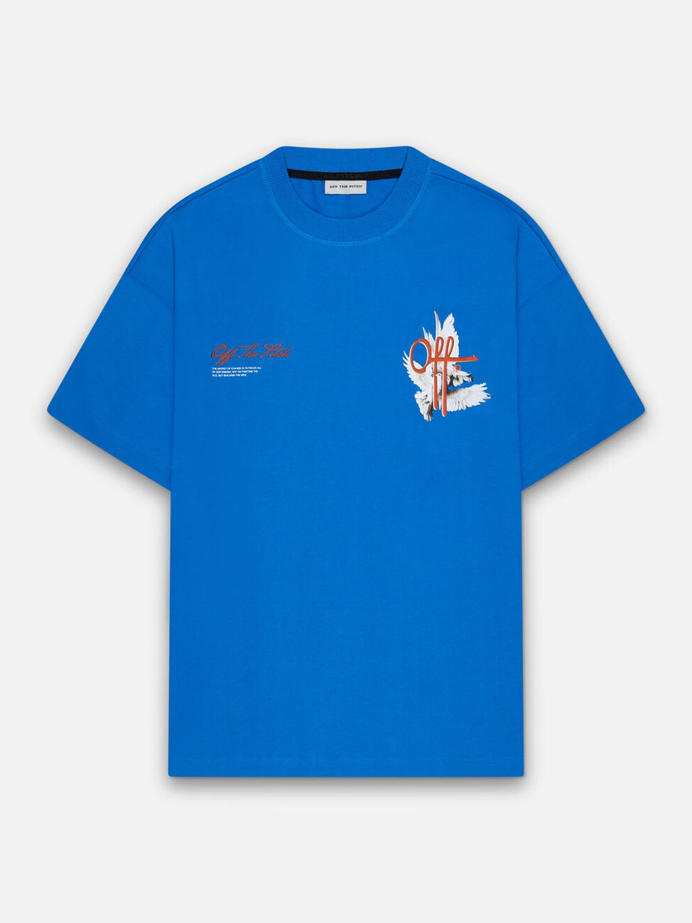 Off The Pitch Rebirth oversized tee Sky Diver Blue 2900150755042