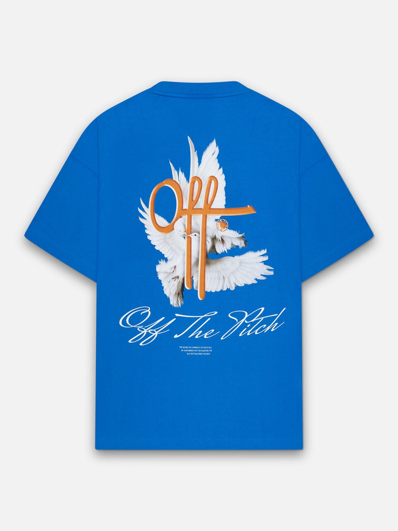 Off The Pitch Rebirth oversized tee Sky Diver Blue 2900150755042