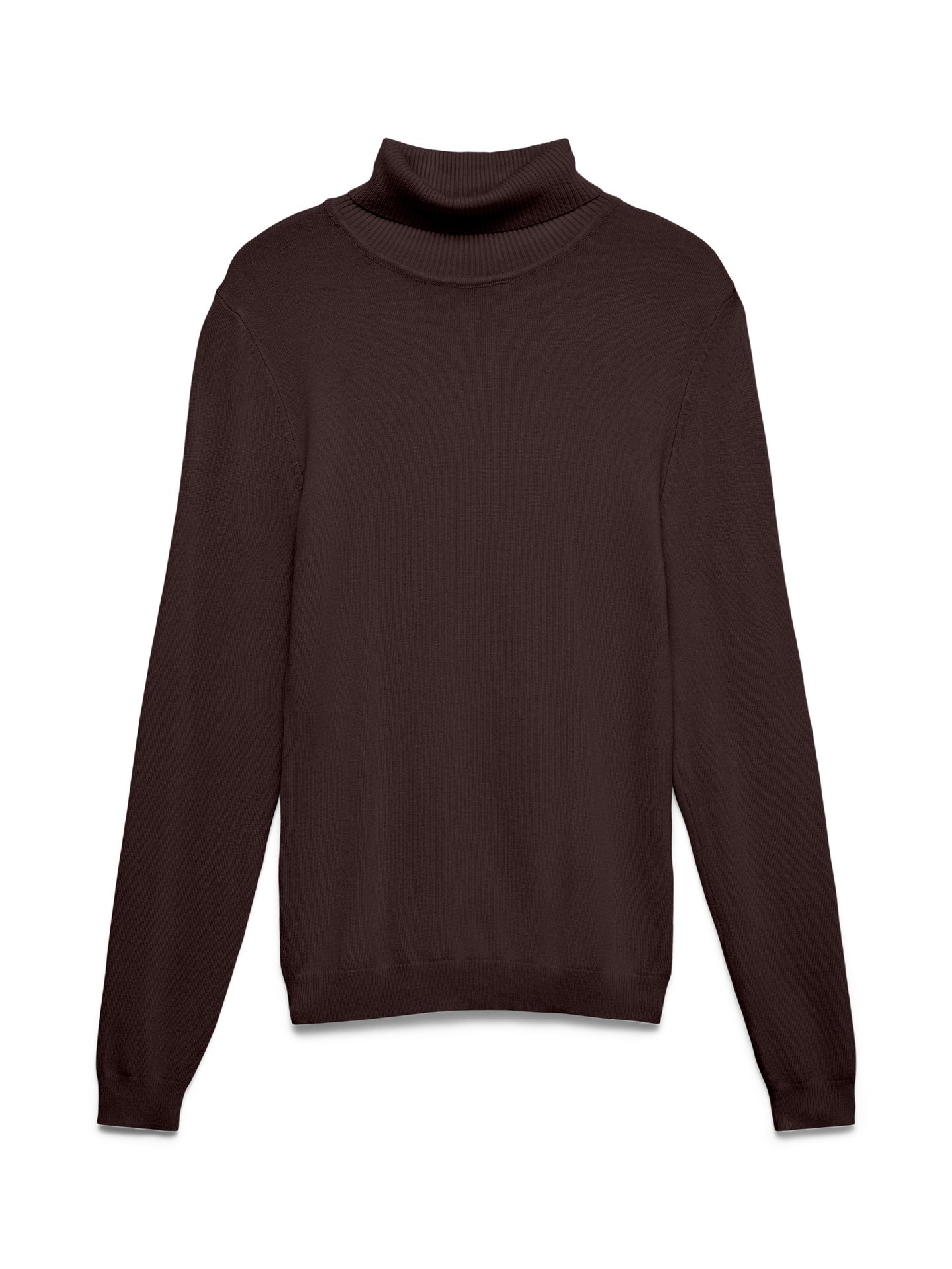 Vero Moda VMGLORY LS ROLLNECK BLOUSE GA NOOS Chocolate Torte 00110294-EKA26011400003061