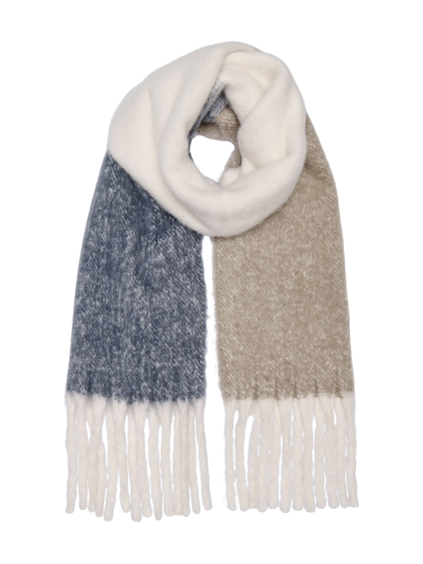 Only ONLBONNIE LIFE LONG FRINGED SCARF C Ombre Blue/CLAUDETTE GRAFIC 00110297-EKA26011400002477