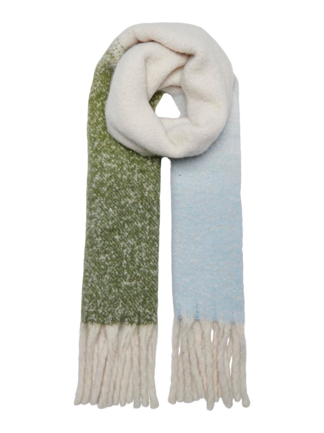 Only ONLBONNIE LIFE LONG FRINGED SCARF C Winter Moss/FADE 2900150772018