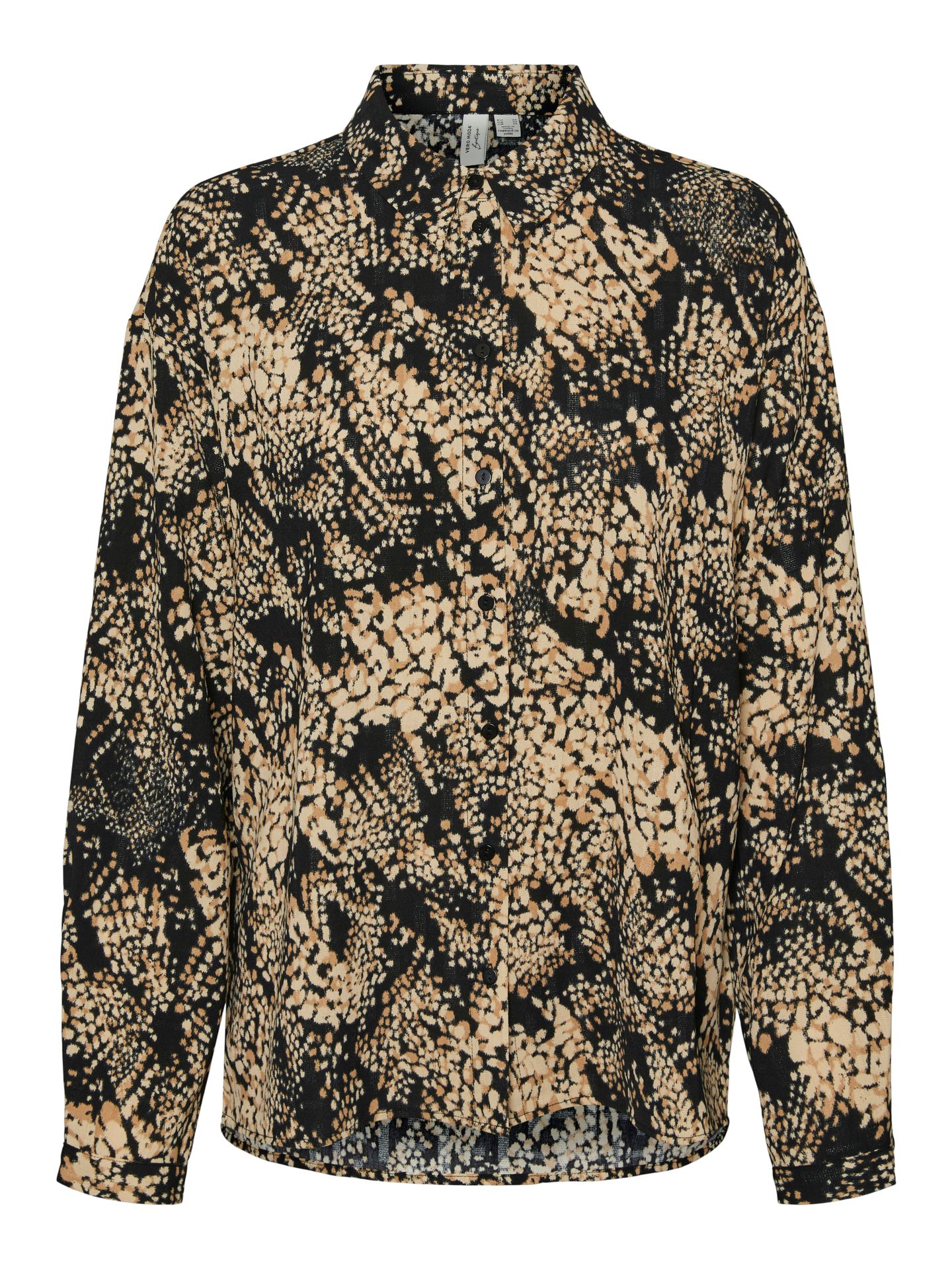 Vero Moda VMOFREYA L/S SHIRT WVN BTQ GA Tigers Eye/Ofreya 2900150784011