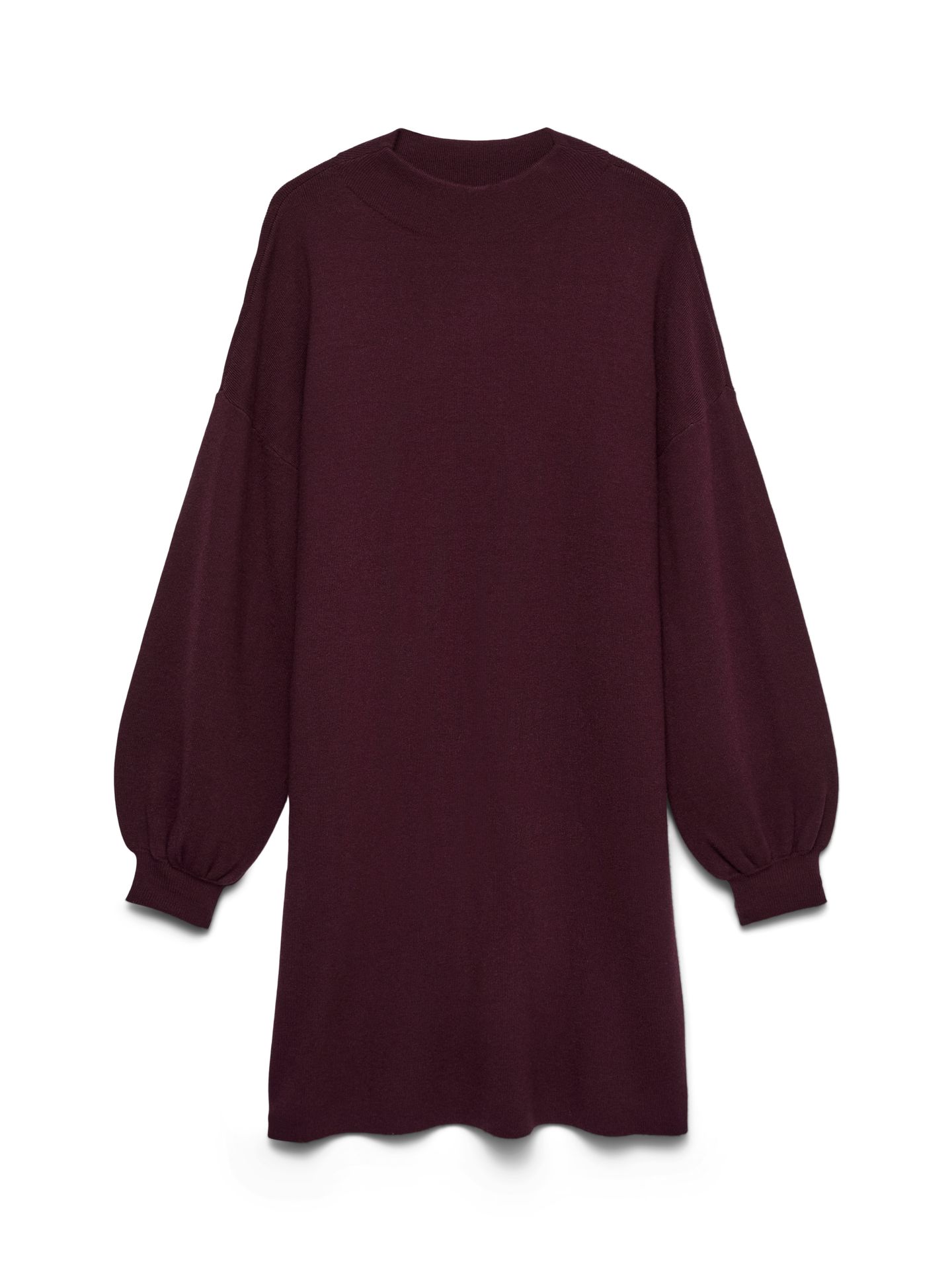 Vero Moda VMNANCY LS FUNNELNECK DRESS NOOS Winetasting 00110307-EKA26011400003045