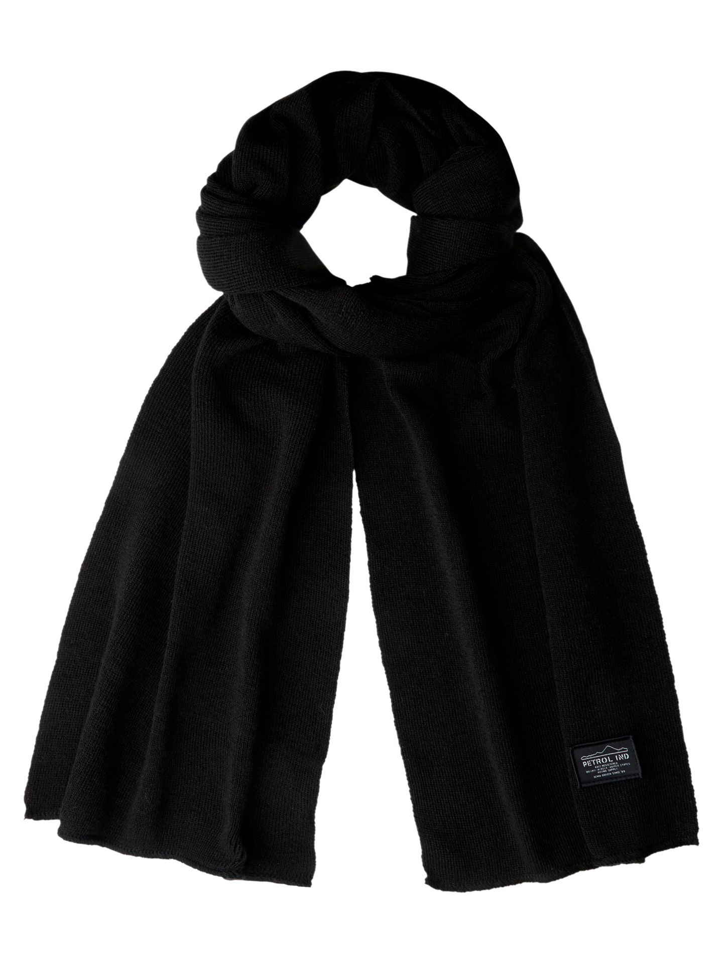 Petrol Industries Men Accesoires Scarf 9091 dark black 2900150838011