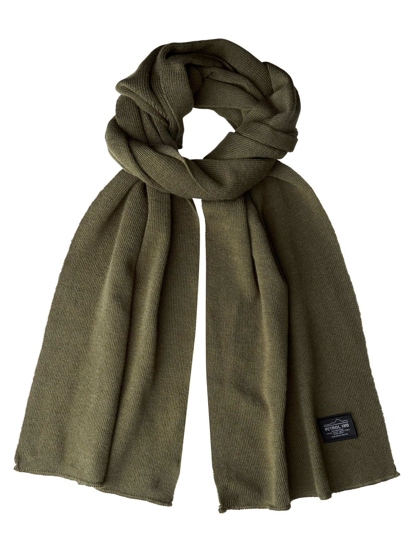 Petrol Industries Men Accesoires Scarf 6088 army green 2900150837014