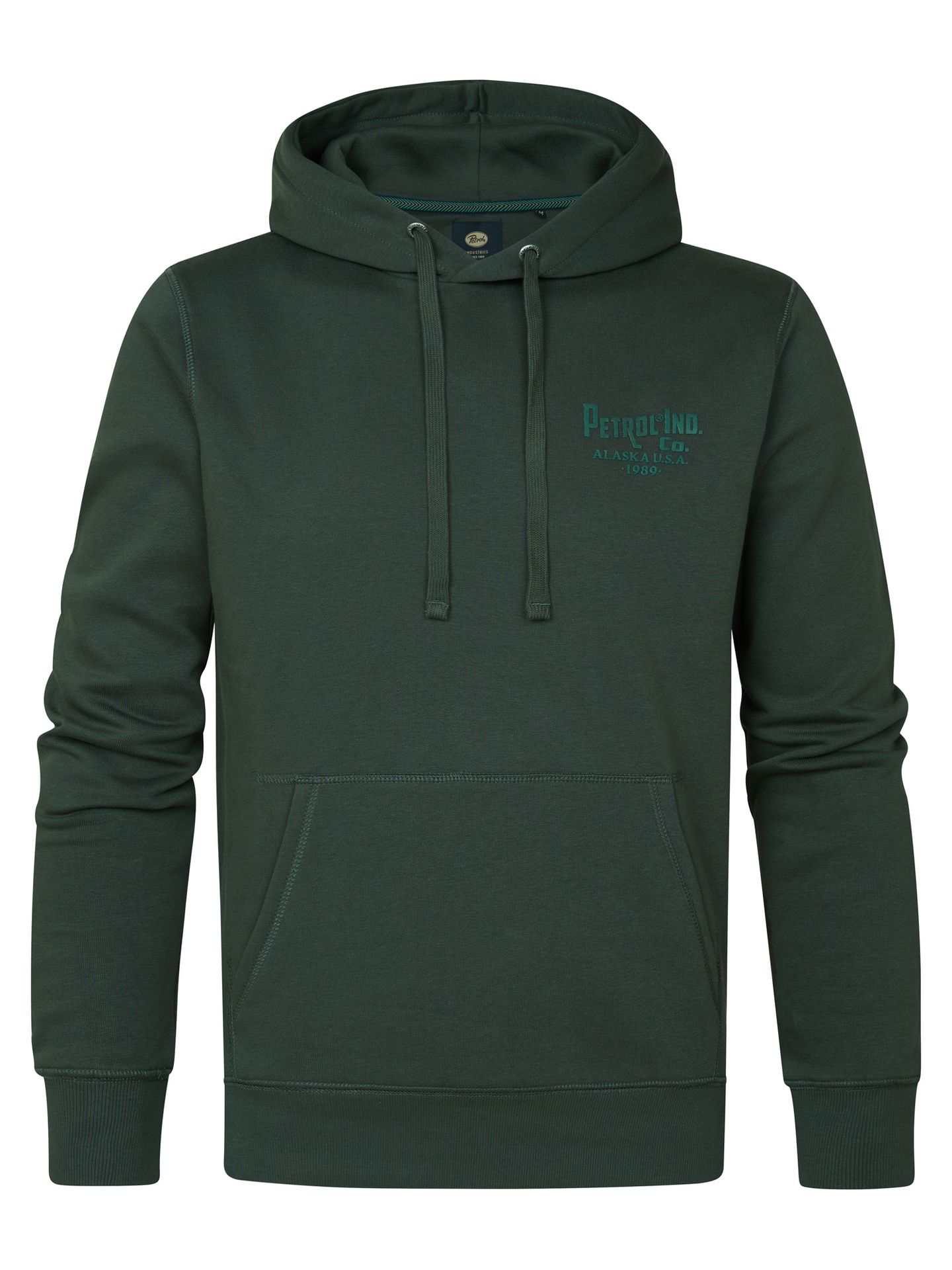 Petrol Industries Men Sweater Hooded Print 6089 bottle 00110337-EKA26002700000125