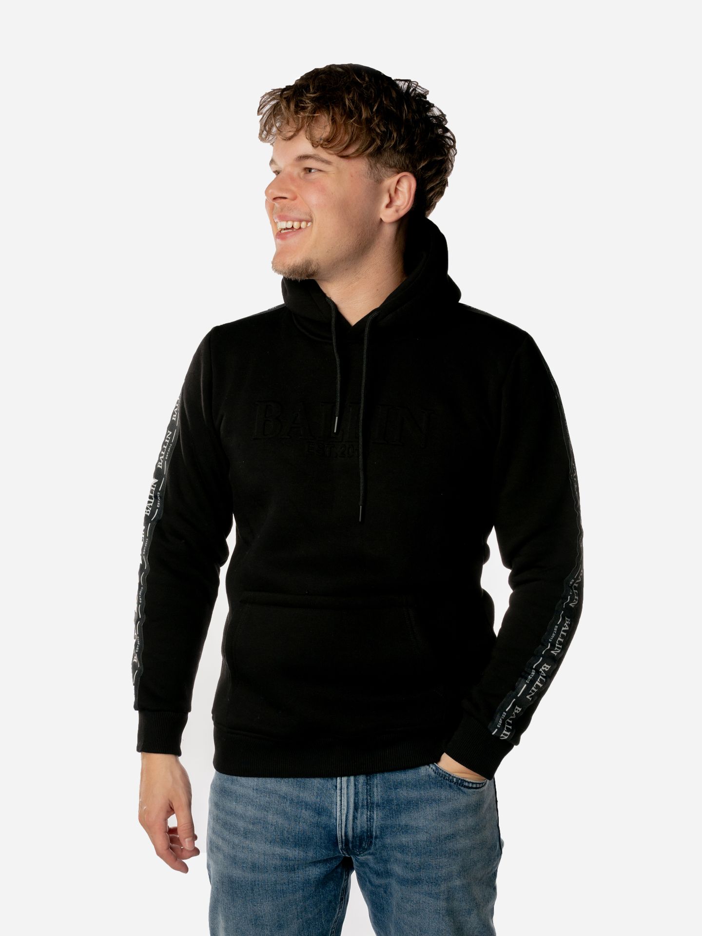 Ballin 4827 Heren Hoodie Black 00110436-999