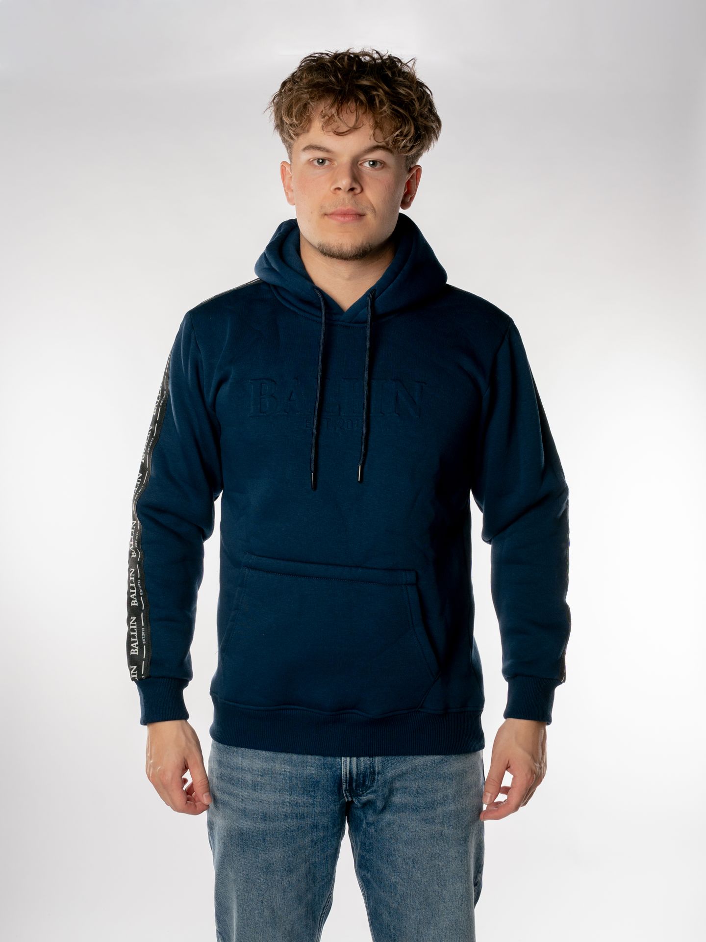 Ballin 4827 Heren Hoodie MIDNIGHT BLUE 00110436-MI