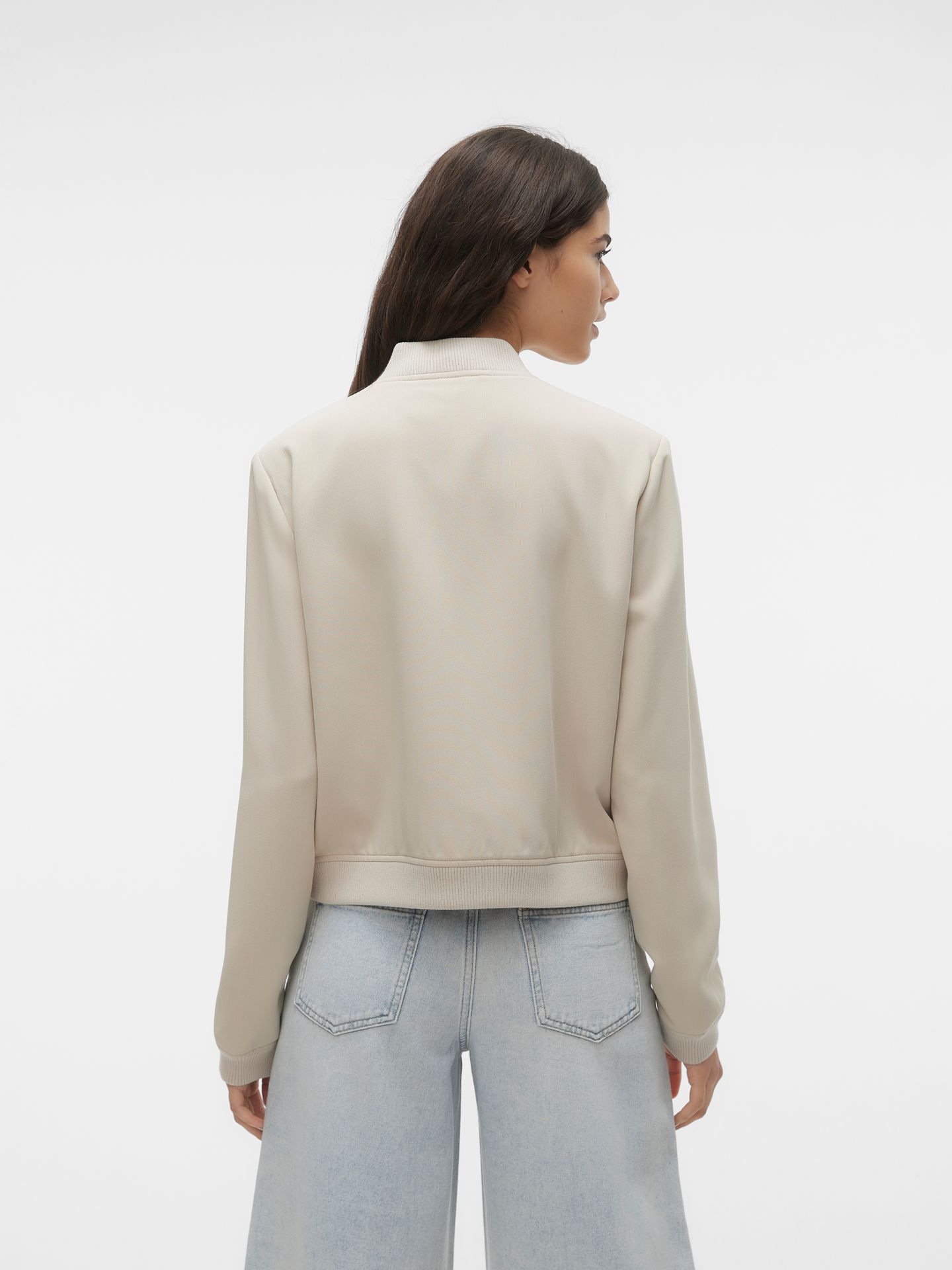 Vero Moda VMAMALA SHORT JACKET NOOS Silver Lining 2900151060039
