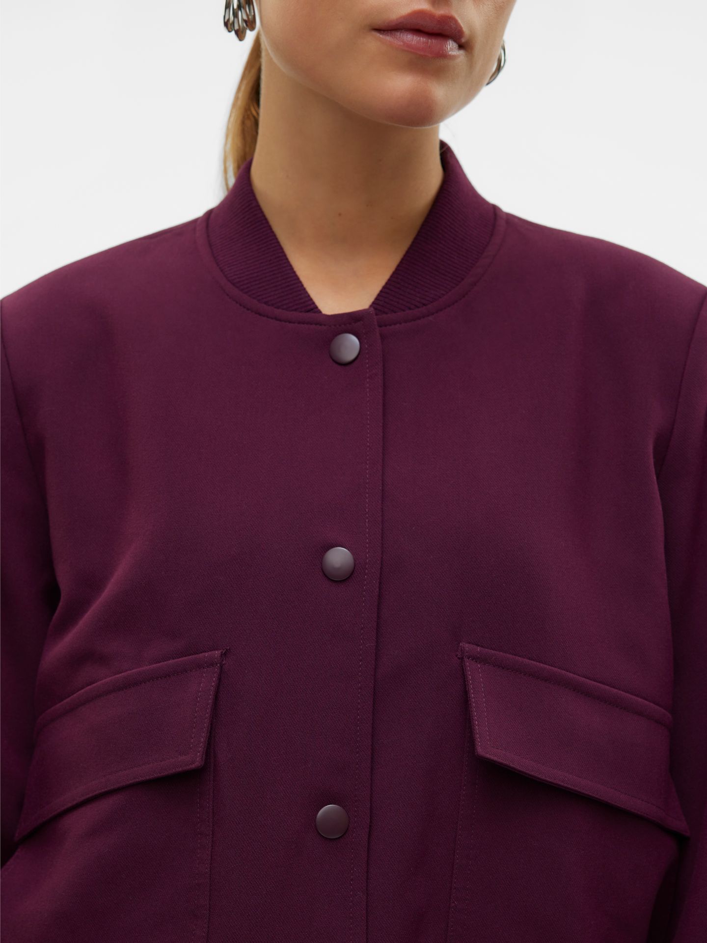 Vero Moda VMAMALA SHORT JACKET NOOS Winetasting 00110485-EKA26011400003045