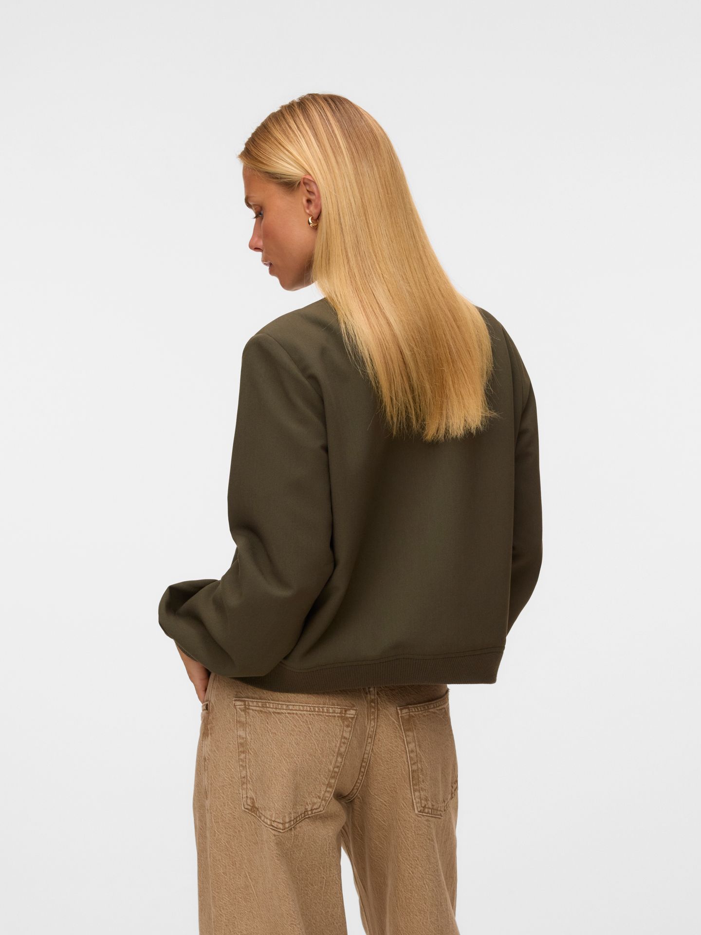 Vero Moda VMAMALA SHORT JACKET NOOS Forest Night 2900168199036