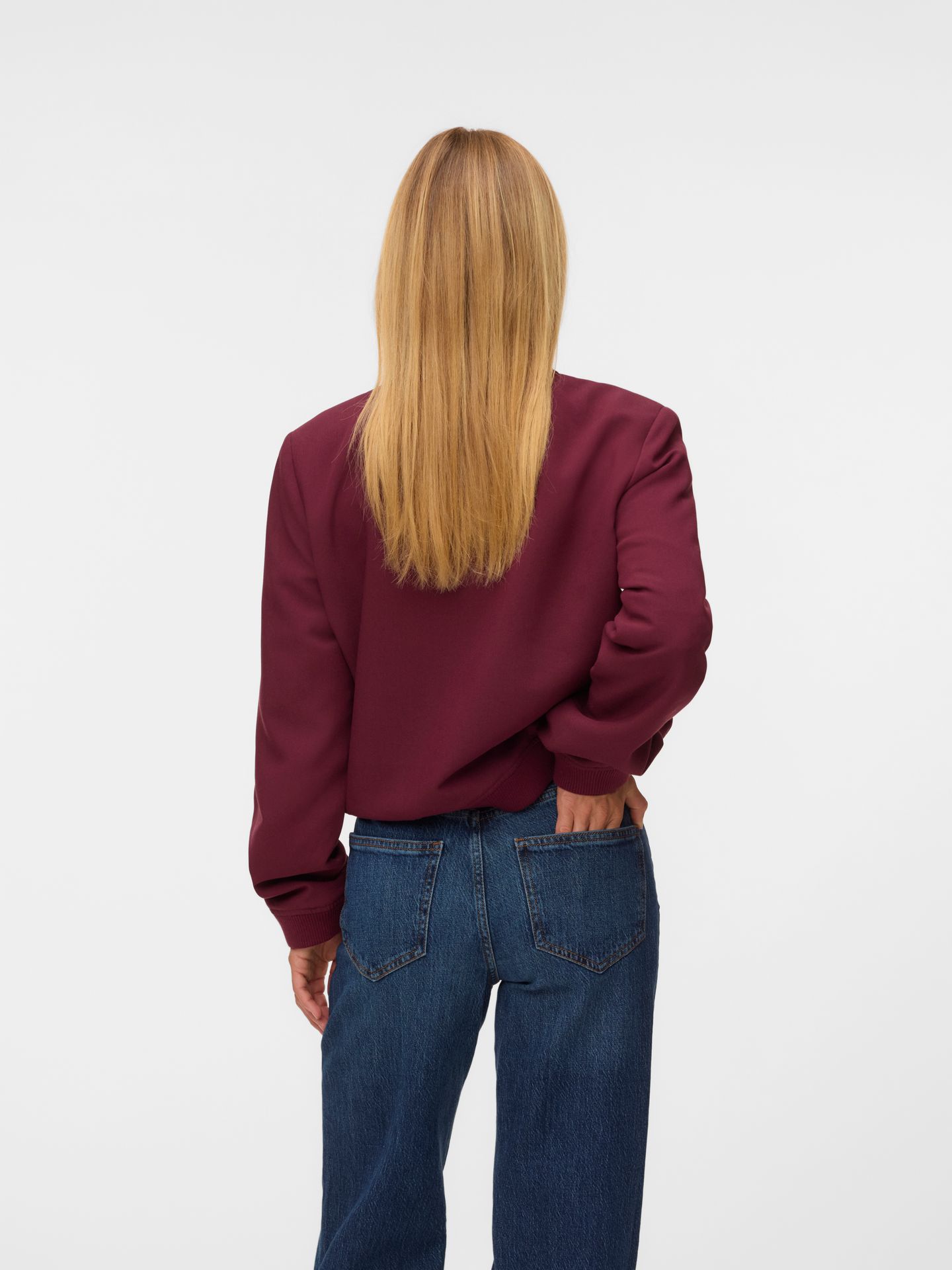 Vero Moda VMAMALA SHORT JACKET NOOS Windsor Wine 2900168198015