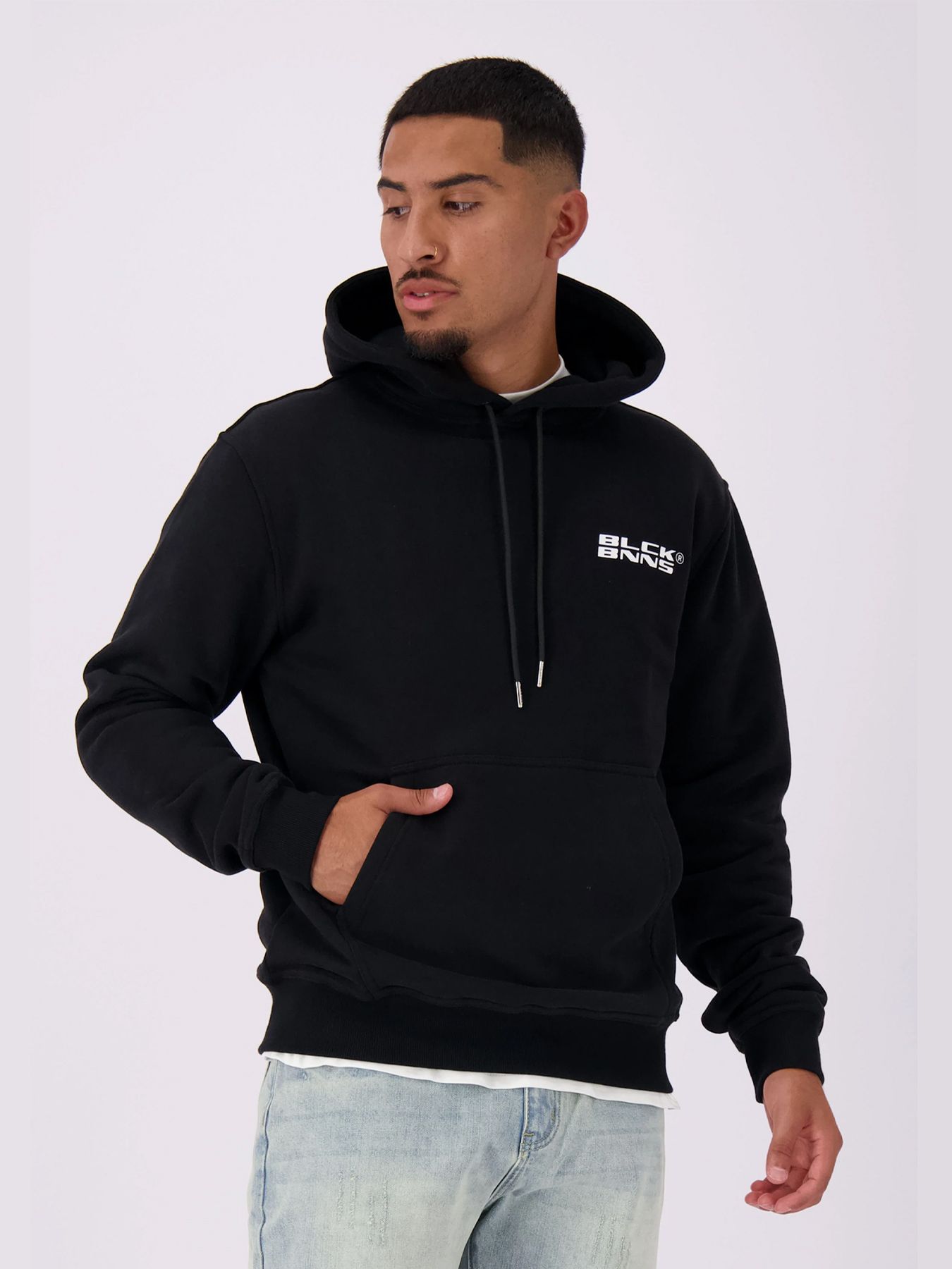 Black Bananas Initial hoodie Black 2900151101039