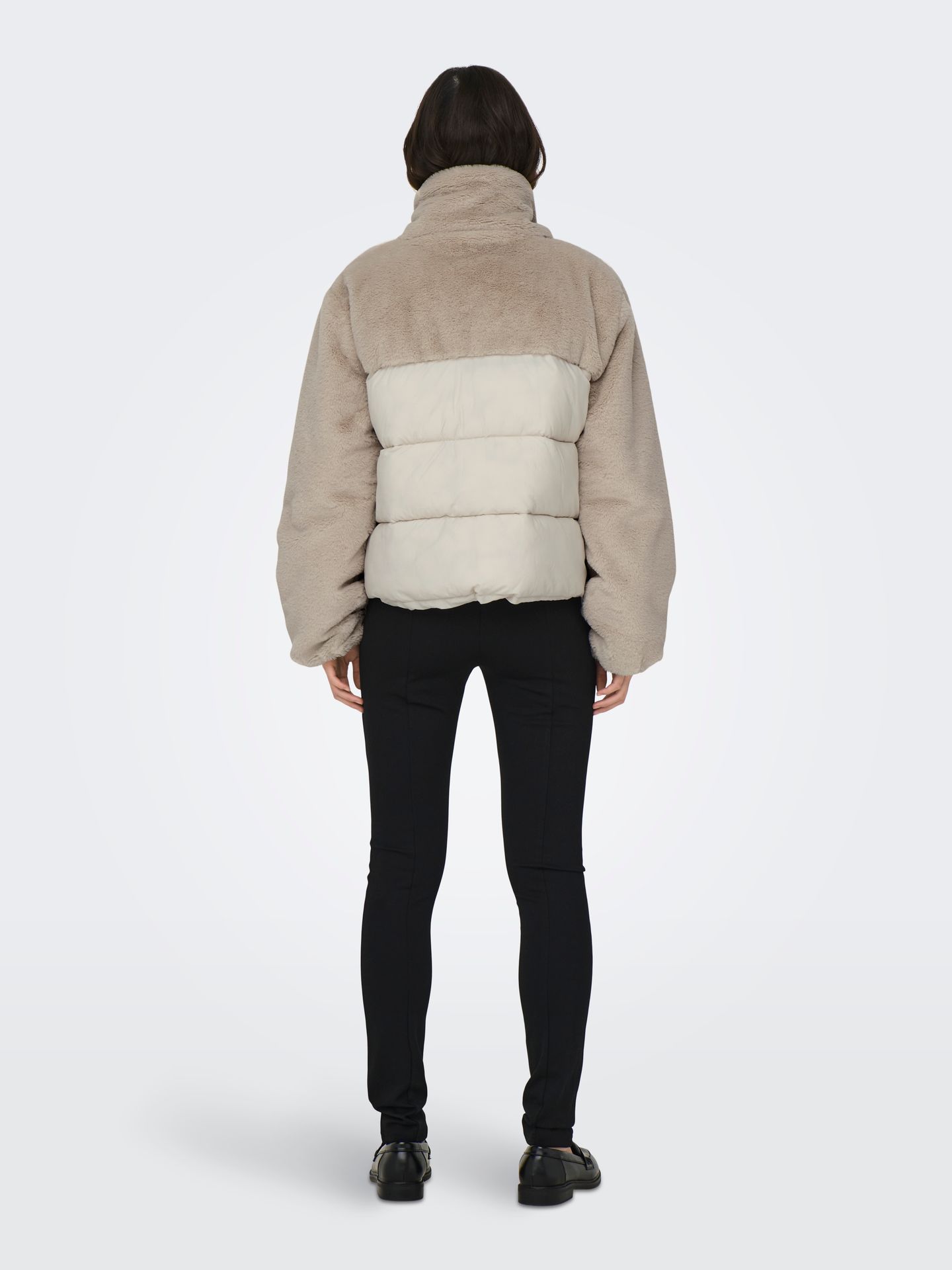 Only ONLWANJA FUR PUFFER MIX JACKET CC O Moonbeam 2900159644064 Only ONLWANJA FUR PUFFER MIX JACKET CC O Moonbeam 2900159644064