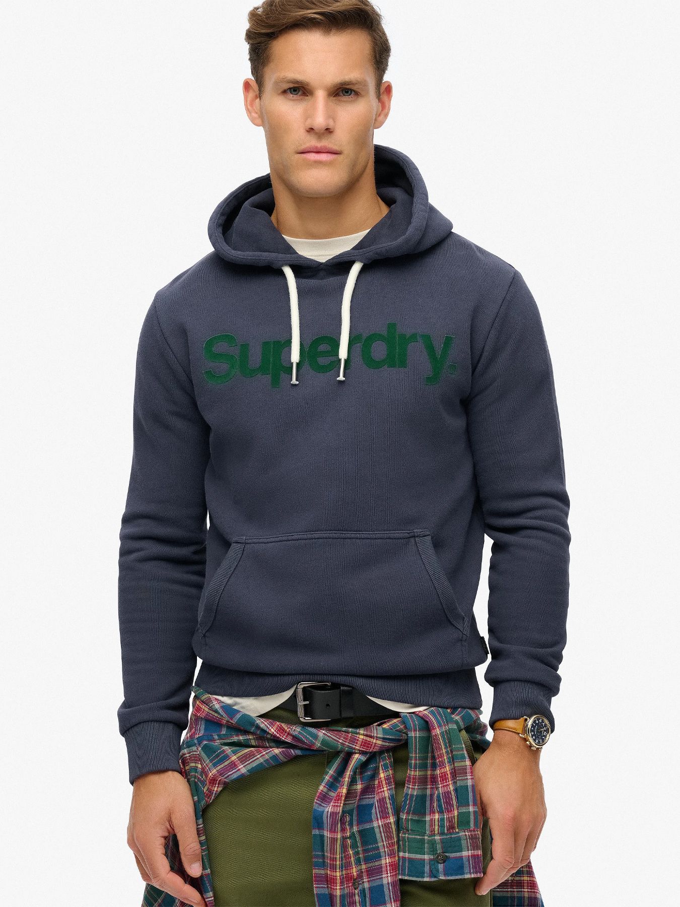 Superdry Classic core logo hoodie Thrush 2900151150082