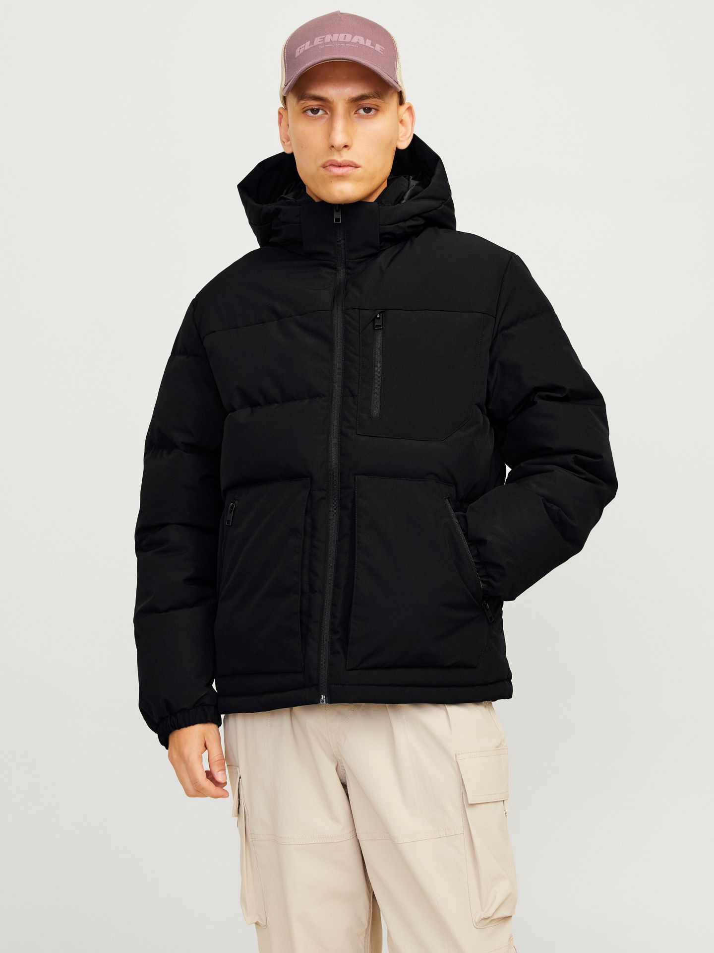 Jack & Jones JJEOTTO PUFFER JACKET SN Black 00110552-EKA26011400000232