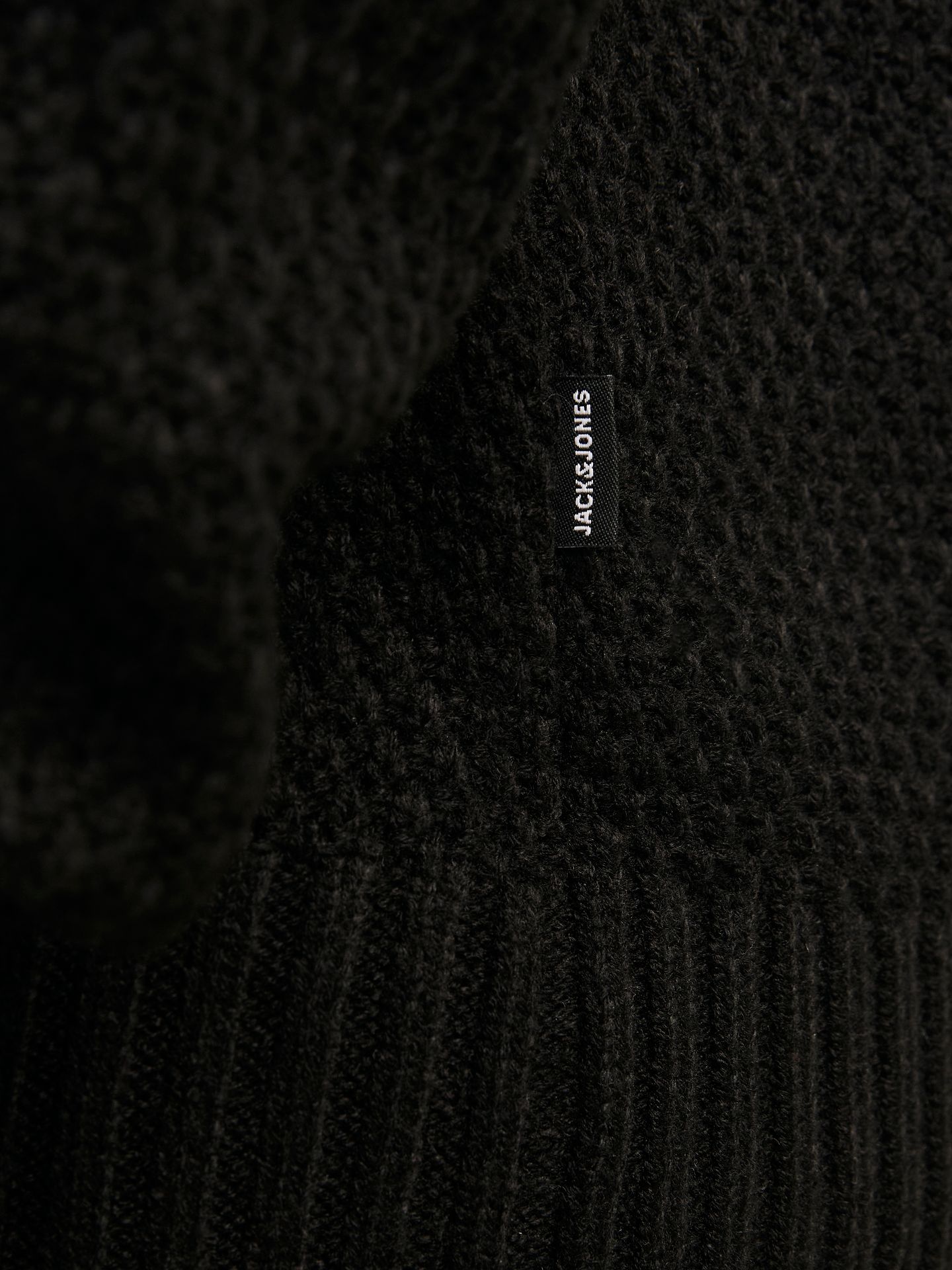 Jack & Jones JJCRAIG KNIT CREW NECK AW24 Black 2900151234027