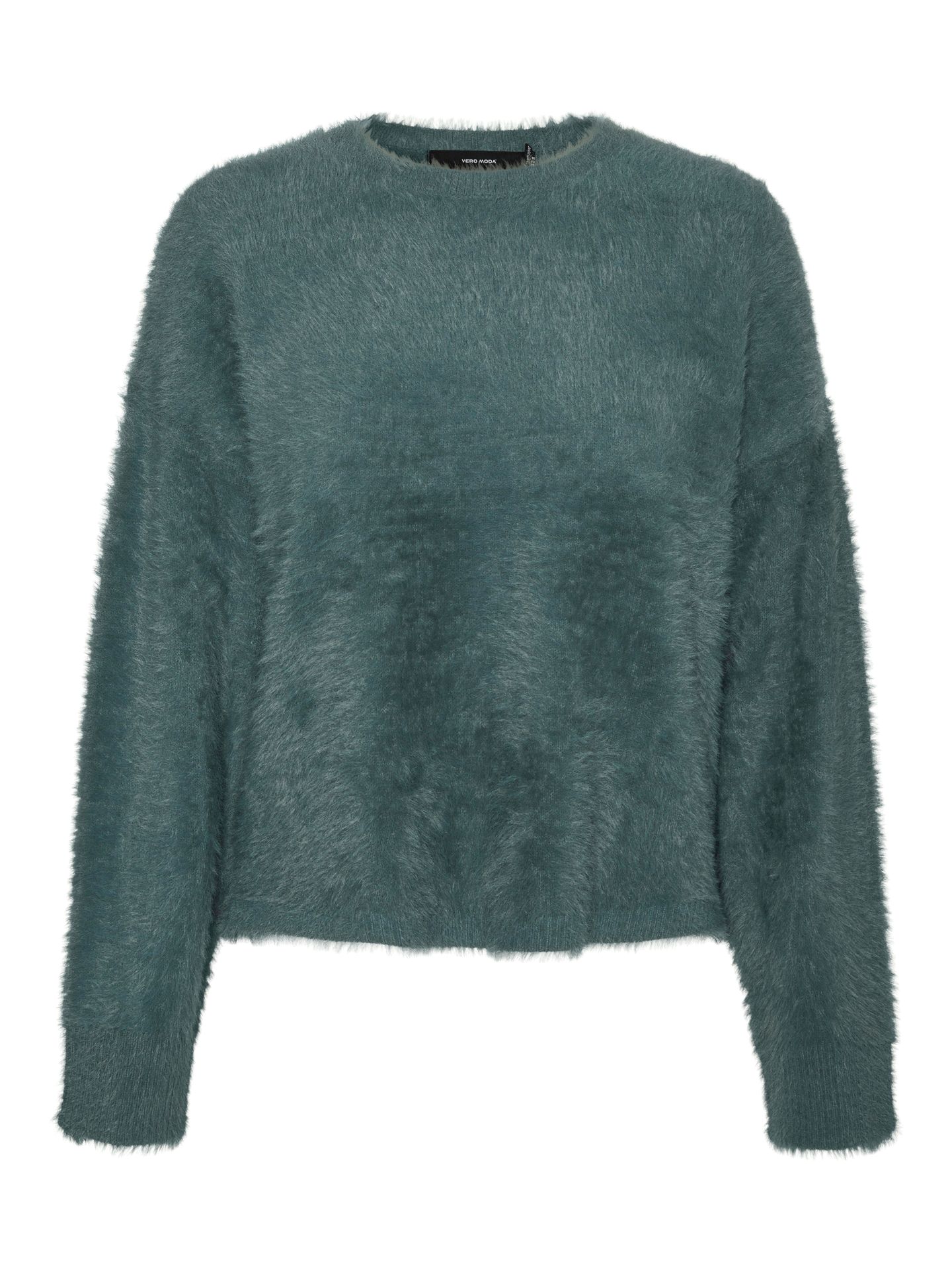 Vero Moda VMALINA LS O-NECK BOXY PULLOVER BOO Balsam Green 2900151218034