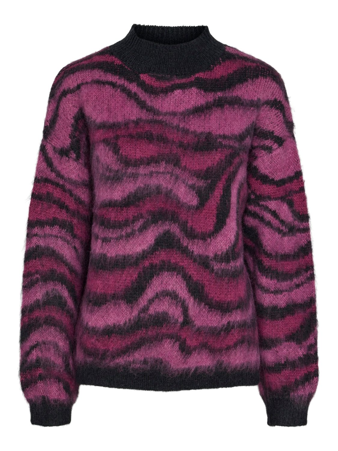 Pieces PCNOELA LS ONECK KNIT BC Salute/Pink jacquard 2900151274047