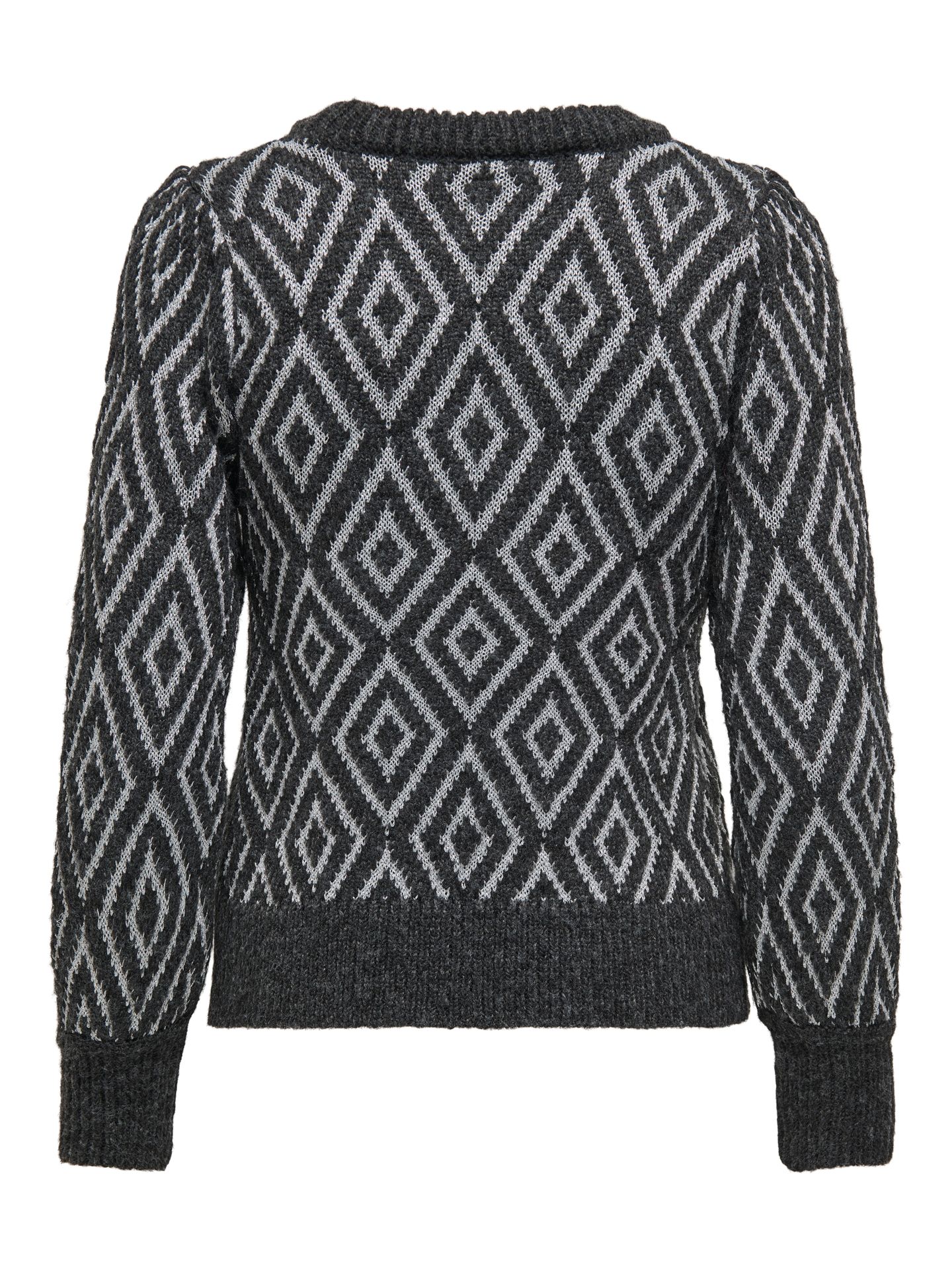 Only ONLFIE LS O-NECK GLITTER KNT Black/With Clara Leo 2900151318017