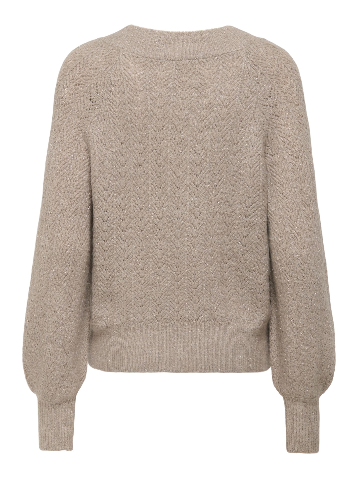 Only ONLLUCILLA LS GLITTER V-NECK KNT String/Art 2900160800022