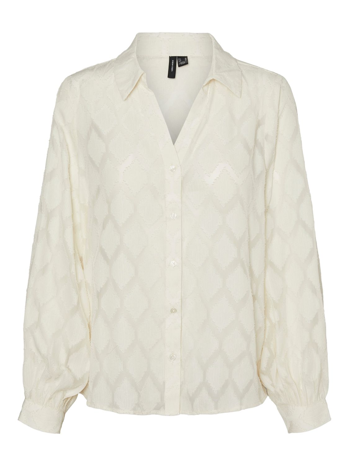 Vero Moda VMAYLA LS SHIRT WVN GA BF Birch 2900151362027