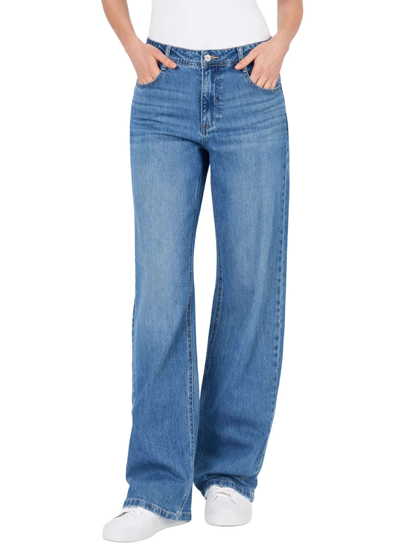 Miracle of Denim Nicola wide leg Farmer Blue 00110661-10029