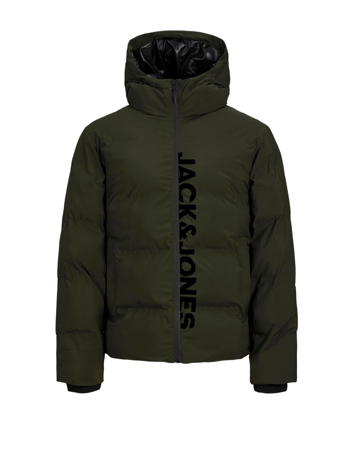 Jack & Jones JJPAYNE PUFFER JACKET Rosin/WITH PRINT 2900151414030