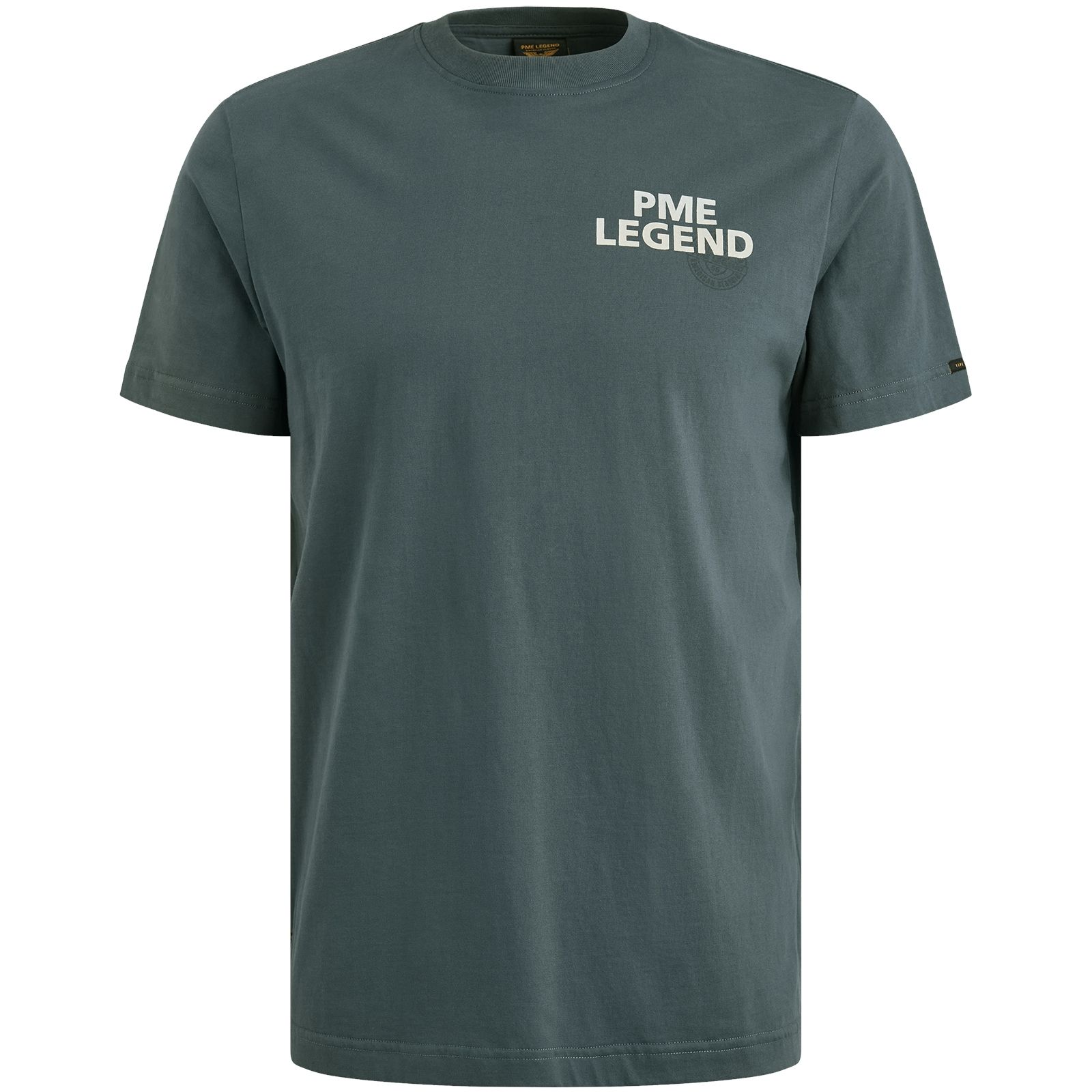 Pme Legend Short sleeve r-neck single jersey Dark Slate 00110714-9076