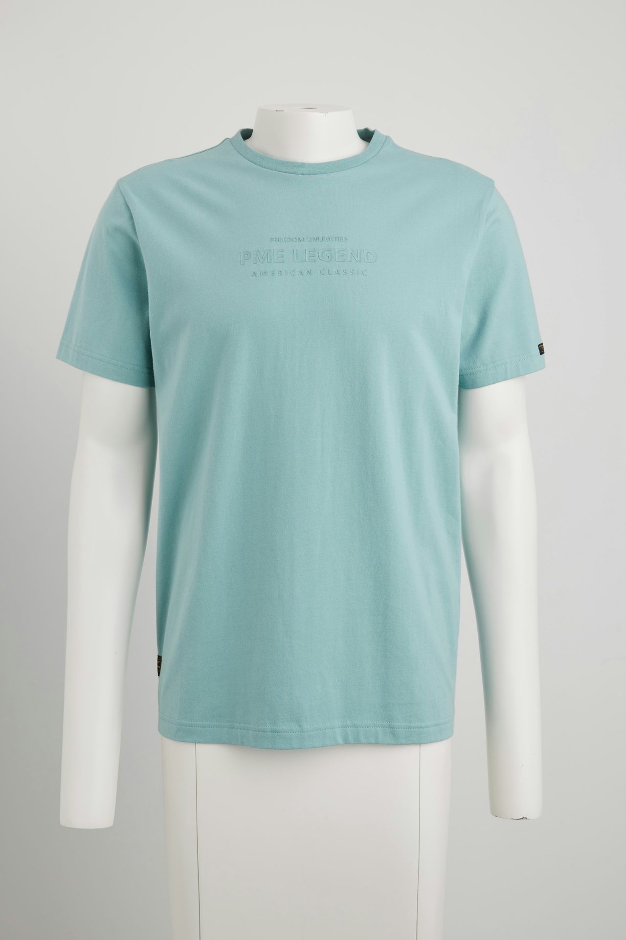 Pme Legend Short sleeve r-neck Guyver Tee Cameo Blue 00110715-5149