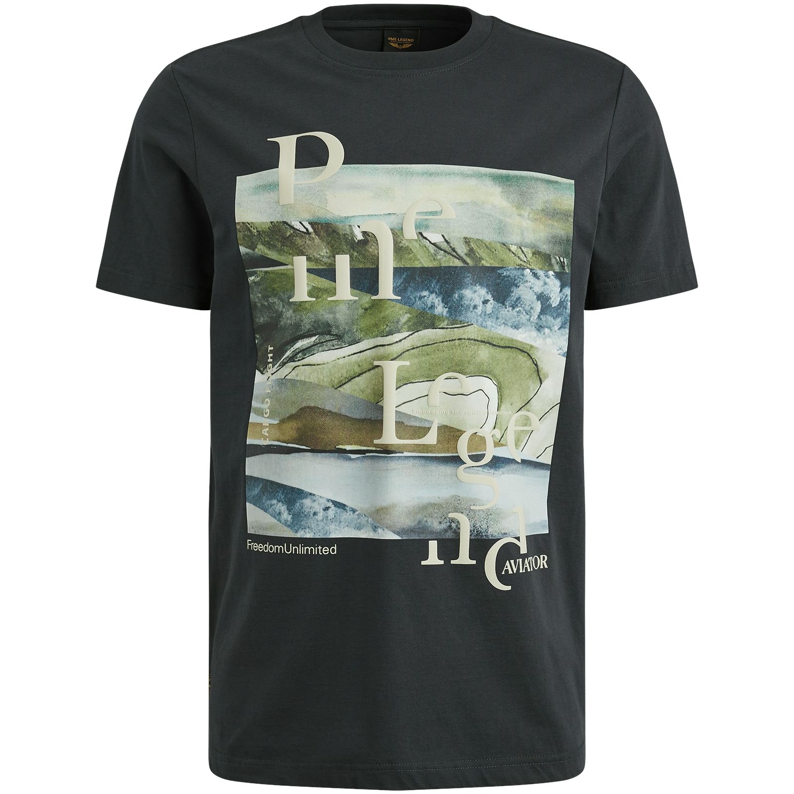 Pme Legend Short sleeve r-neck single jersey Salute 00110716-5281
